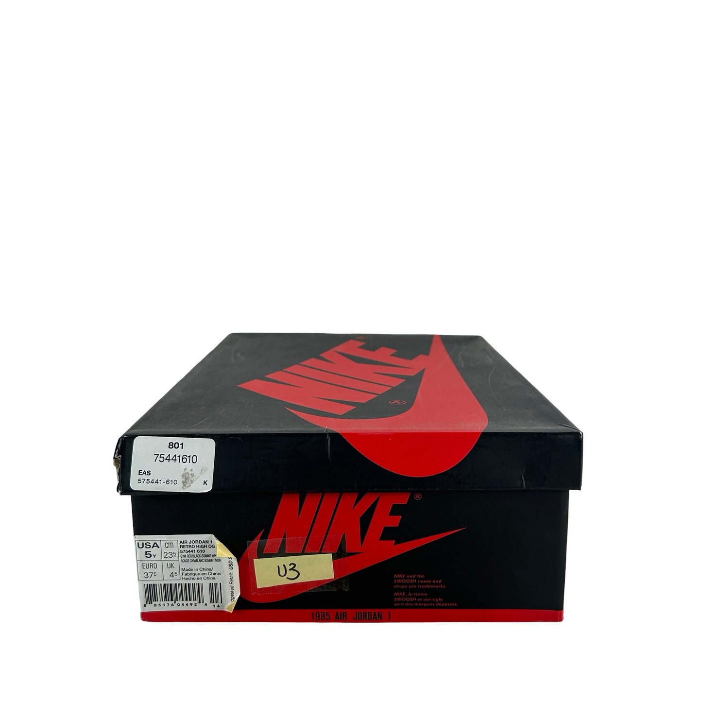 575441 610 Jordan 1 Retro High Bred Toe (GS) [USED] - 5 Y (Used3)