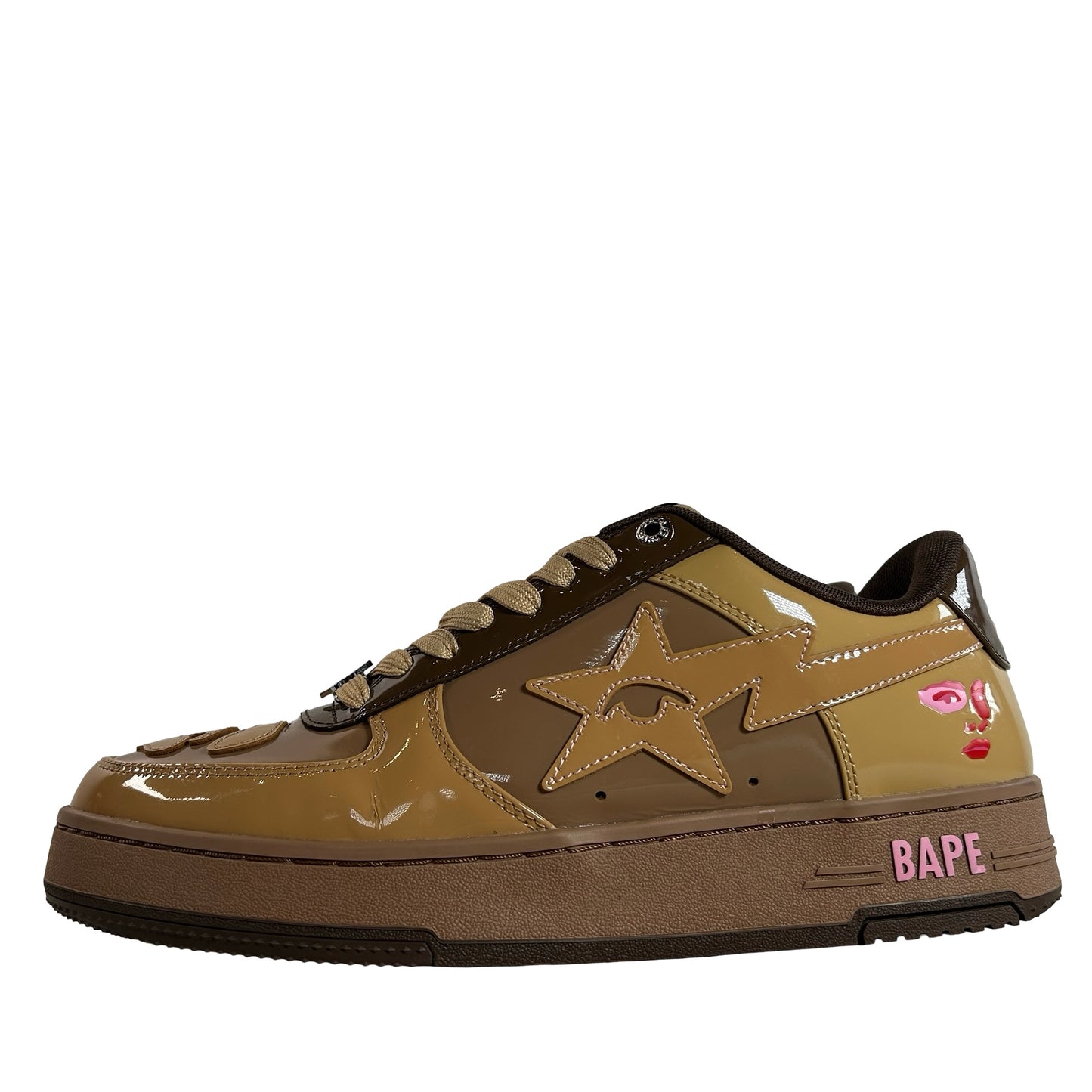 1L23 191 912 A Bathing Ape Bape Sta KidSuper Brown [USED] - 9.5 M (Used)