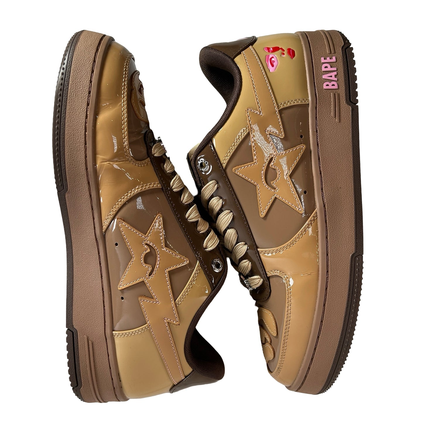 1L23 191 912 A Bathing Ape Bape Sta KidSuper Brown [USED] - 9.5 M (Used)
