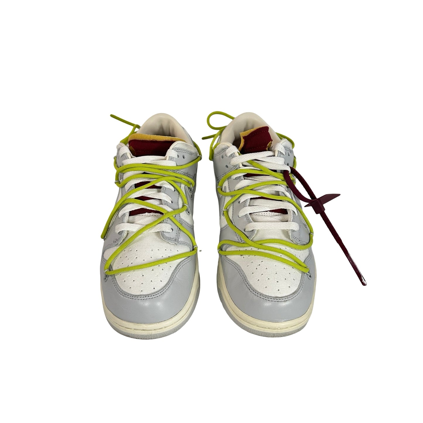 DM1602 106 Nike Dunk Low Off-White Lot 8 [USED] - 10 M (Used)