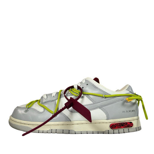 DM1602 106 Nike Dunk Low Off-White Lot 8 [USED] - 10 M (Used)