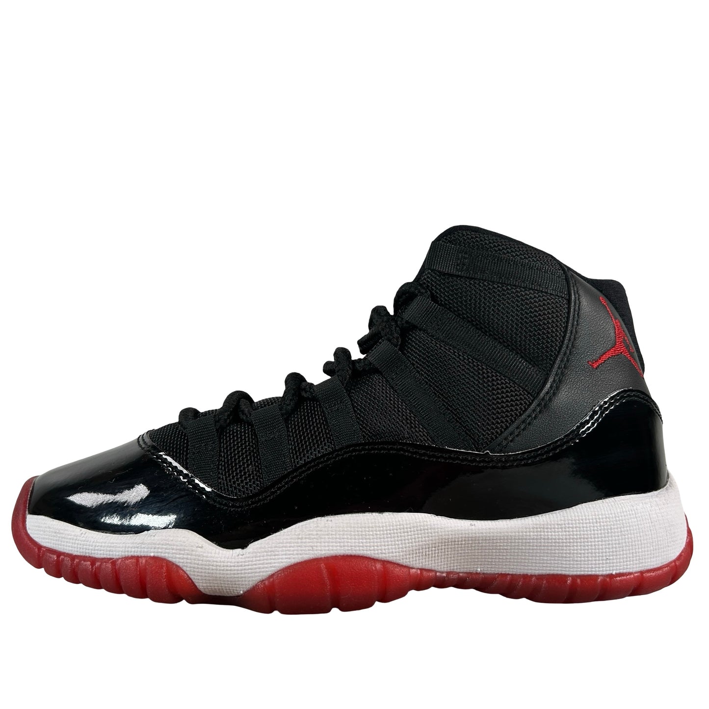 378038 061 Jordan 11 Retro Playoffs Bred (2019) (GS) [USED] - 4.5 Y (Used)