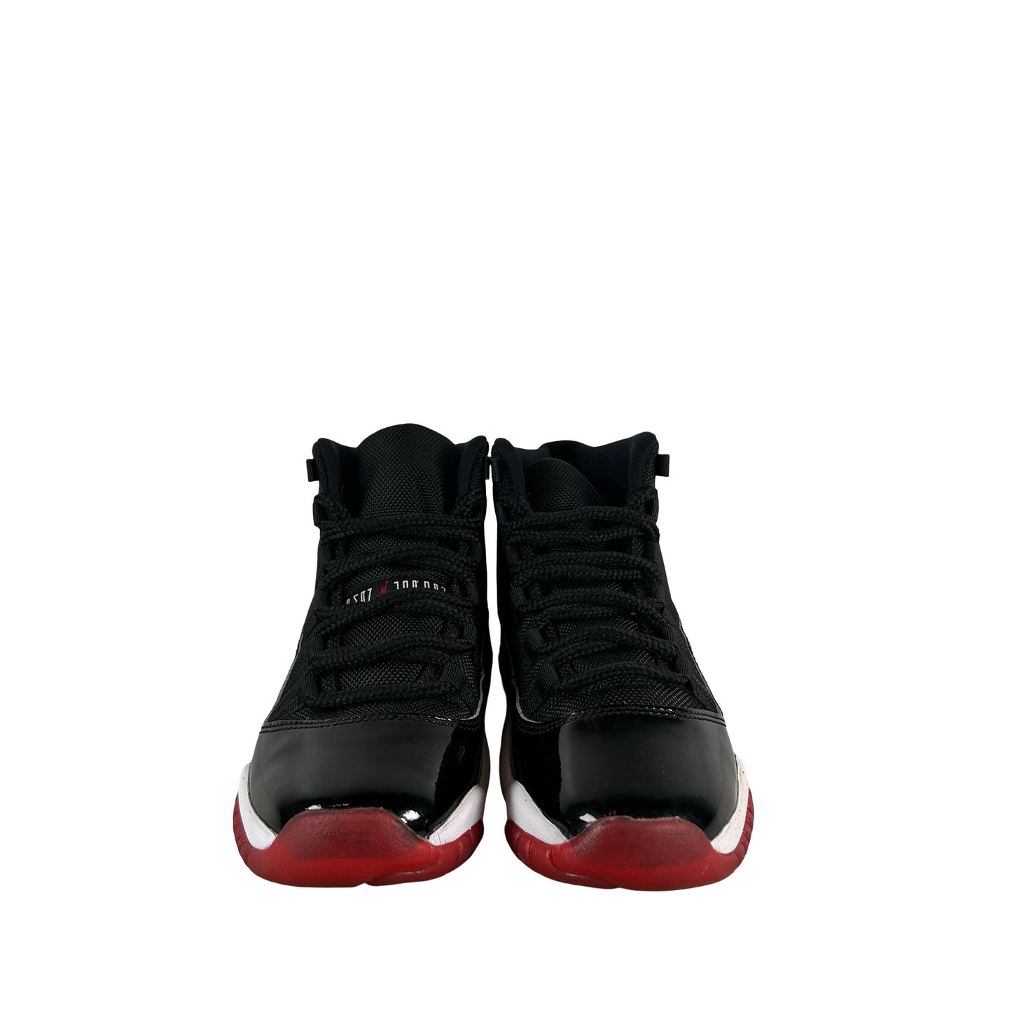 378038 061 Jordan 11 Retro Playoffs Bred (2019) (GS) [USED] - 4.5 Y (Used)