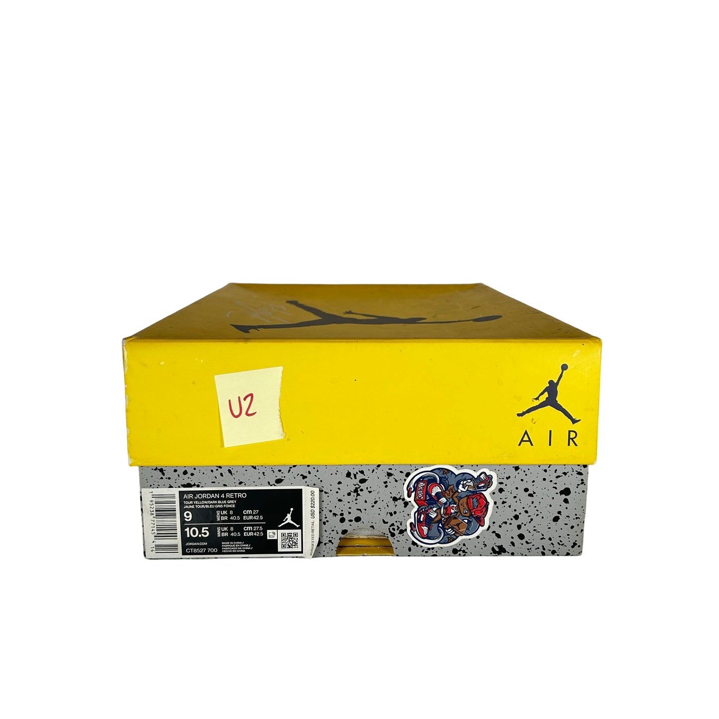 CT8527 700 Jordan 4 Retro Lightning (2021) [USED] - 9 M (Used2)