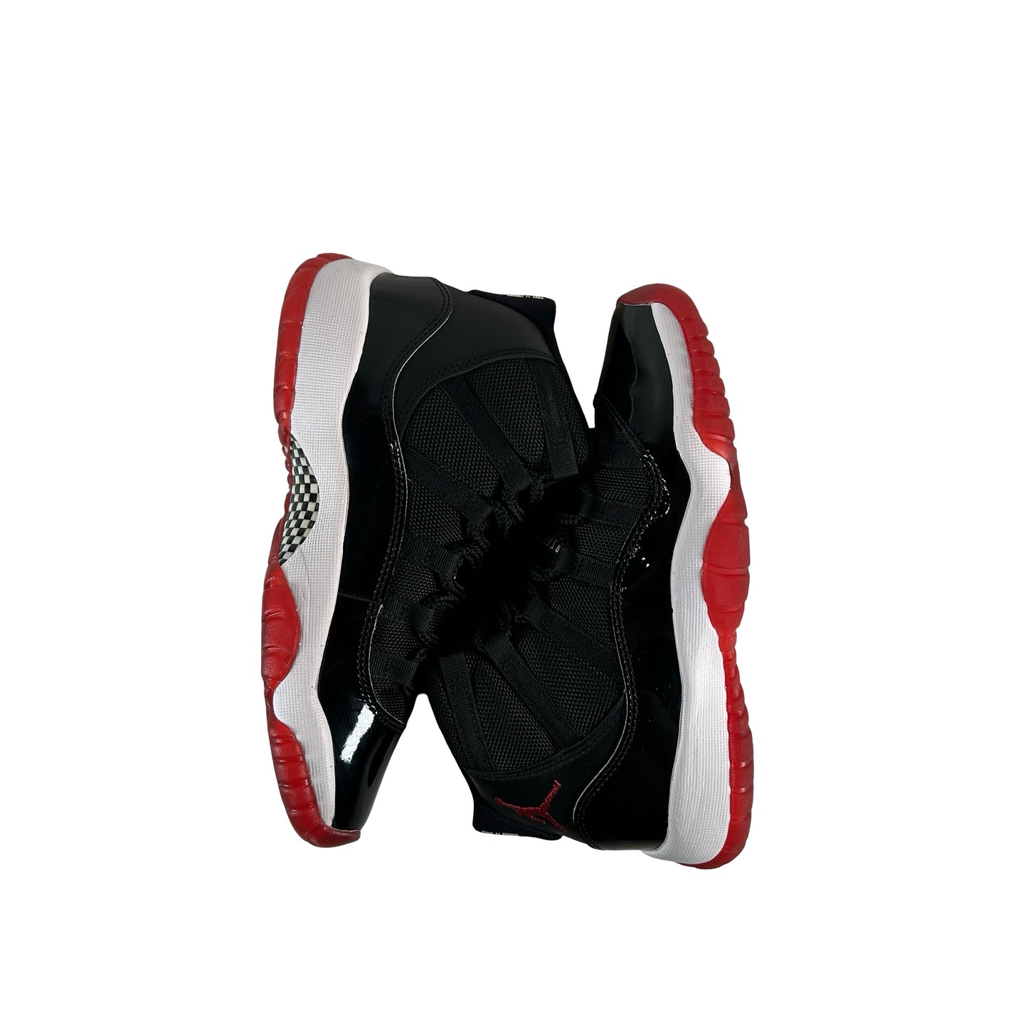 378038 061 Jordan 11 Retro Playoffs Bred (2019) (GS) [USED] - 4.5 Y (Used)