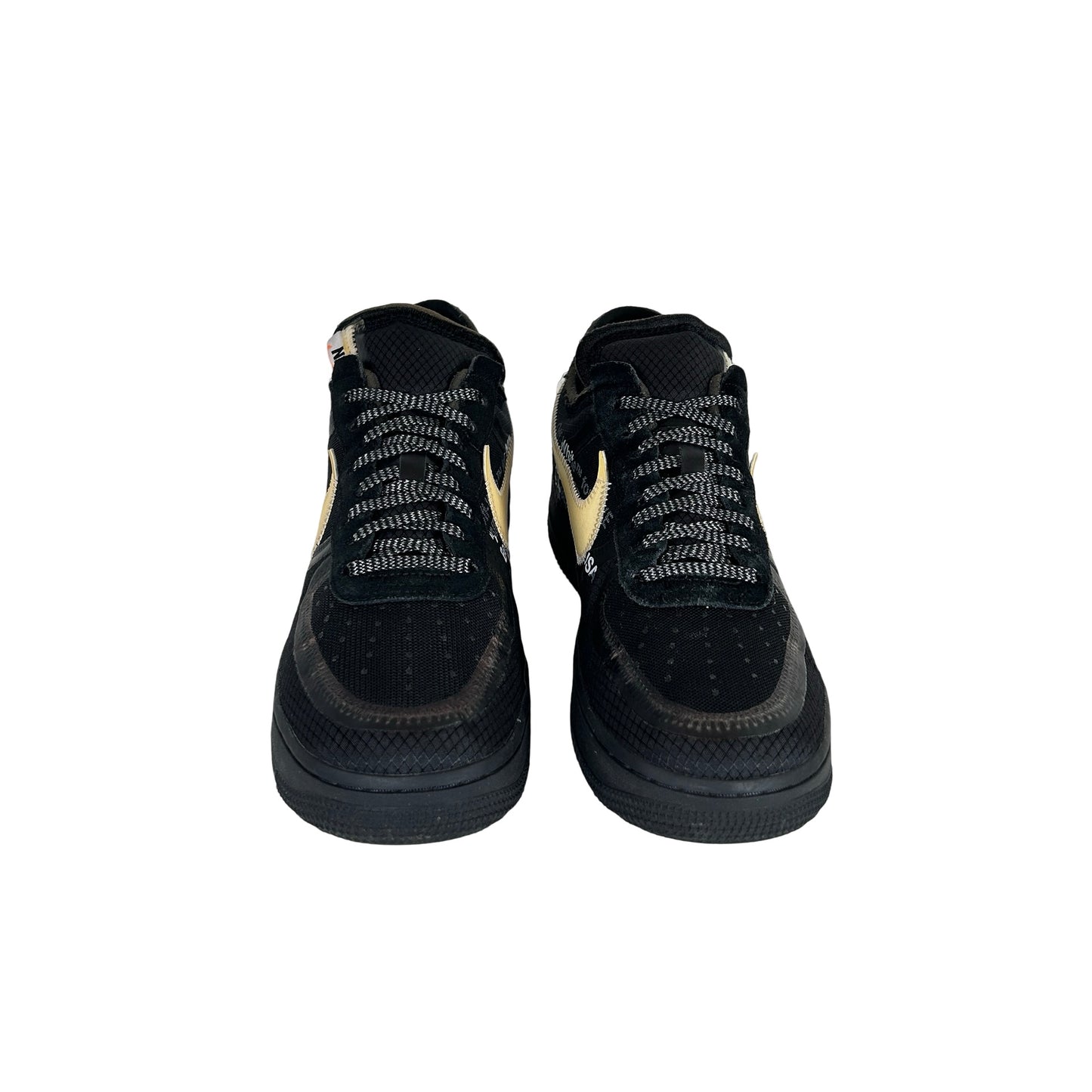 AO4606 001 Nike Air Force 1 Low Off-White Black White [USED] - 9 M (Used2)