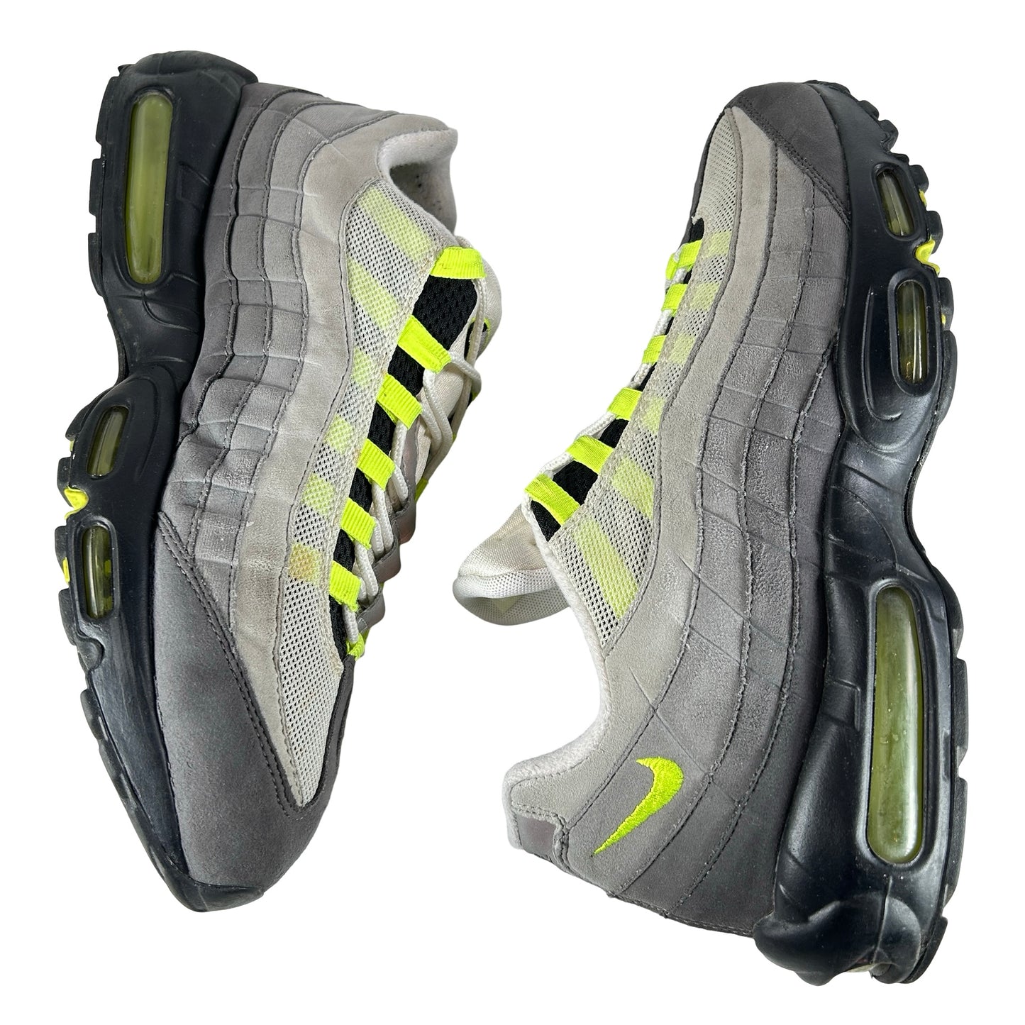 554970 071 Nike Air Max 95 OG Neon (2015) [USED] - 13 M (Used) (Replace Box)