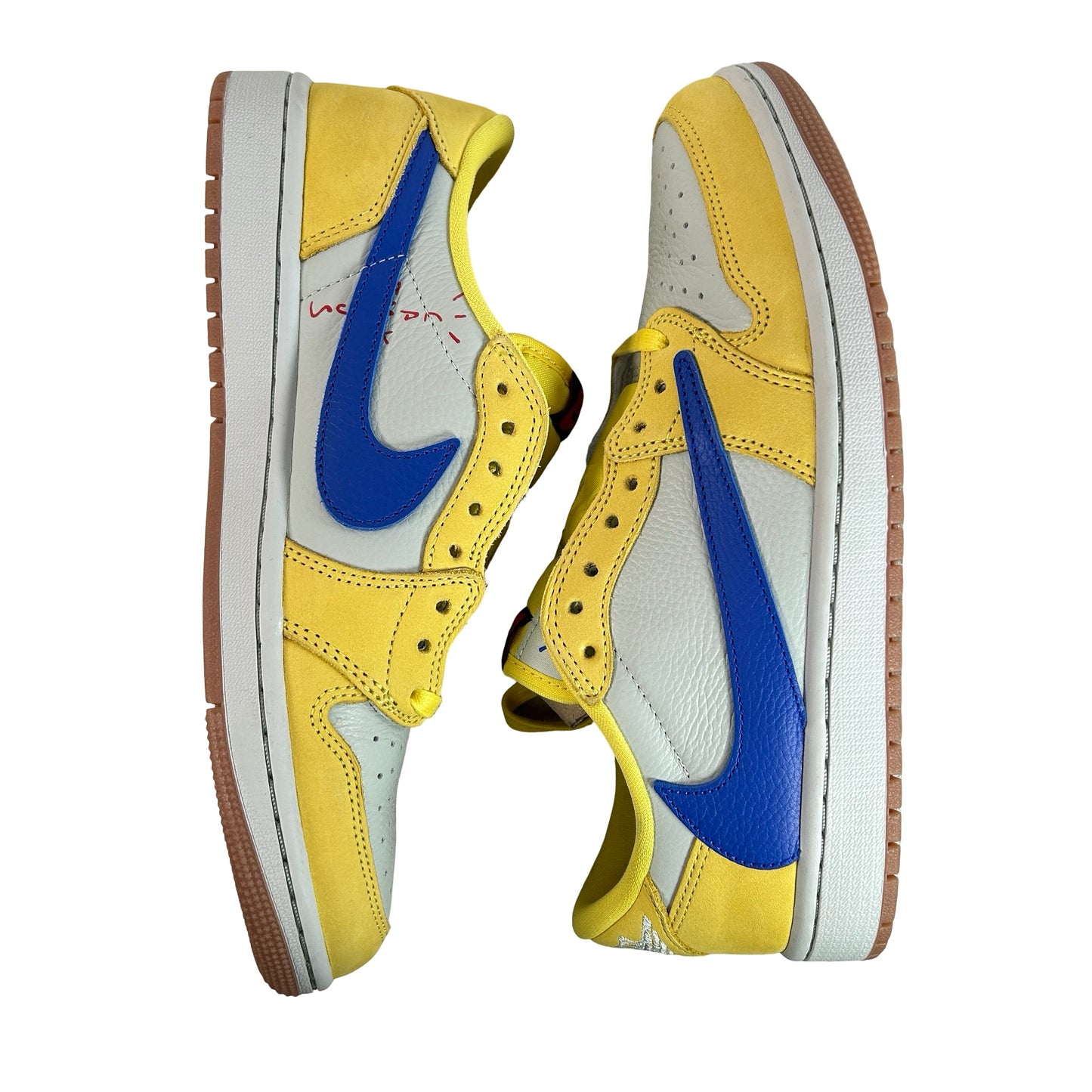 DZ4137 700 Jordan 1 Retro Low OG SP Travis Scott Canary (Women's) [USED] - 9 W (Used2) (Replace Box2)