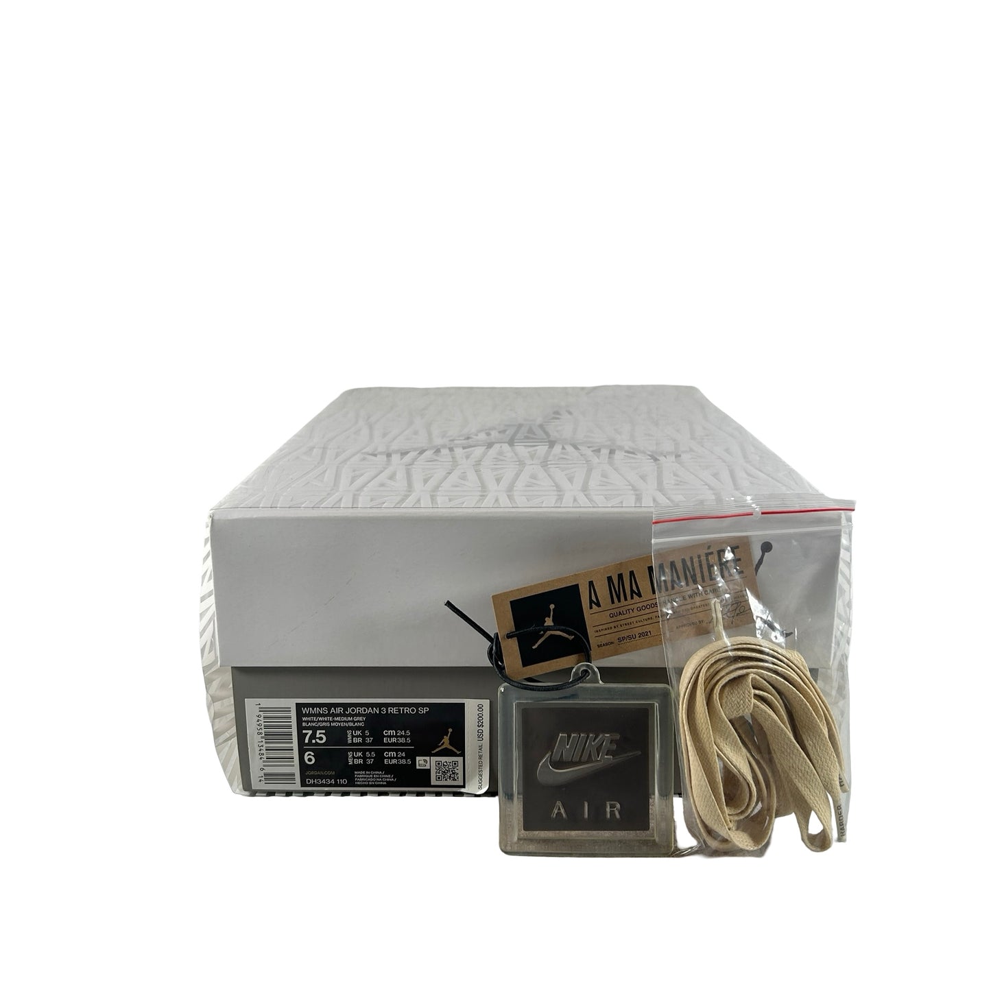 DH3434 110 Jordan 3 Retro A Ma Maniere [USED] - 7.5 W (Used)