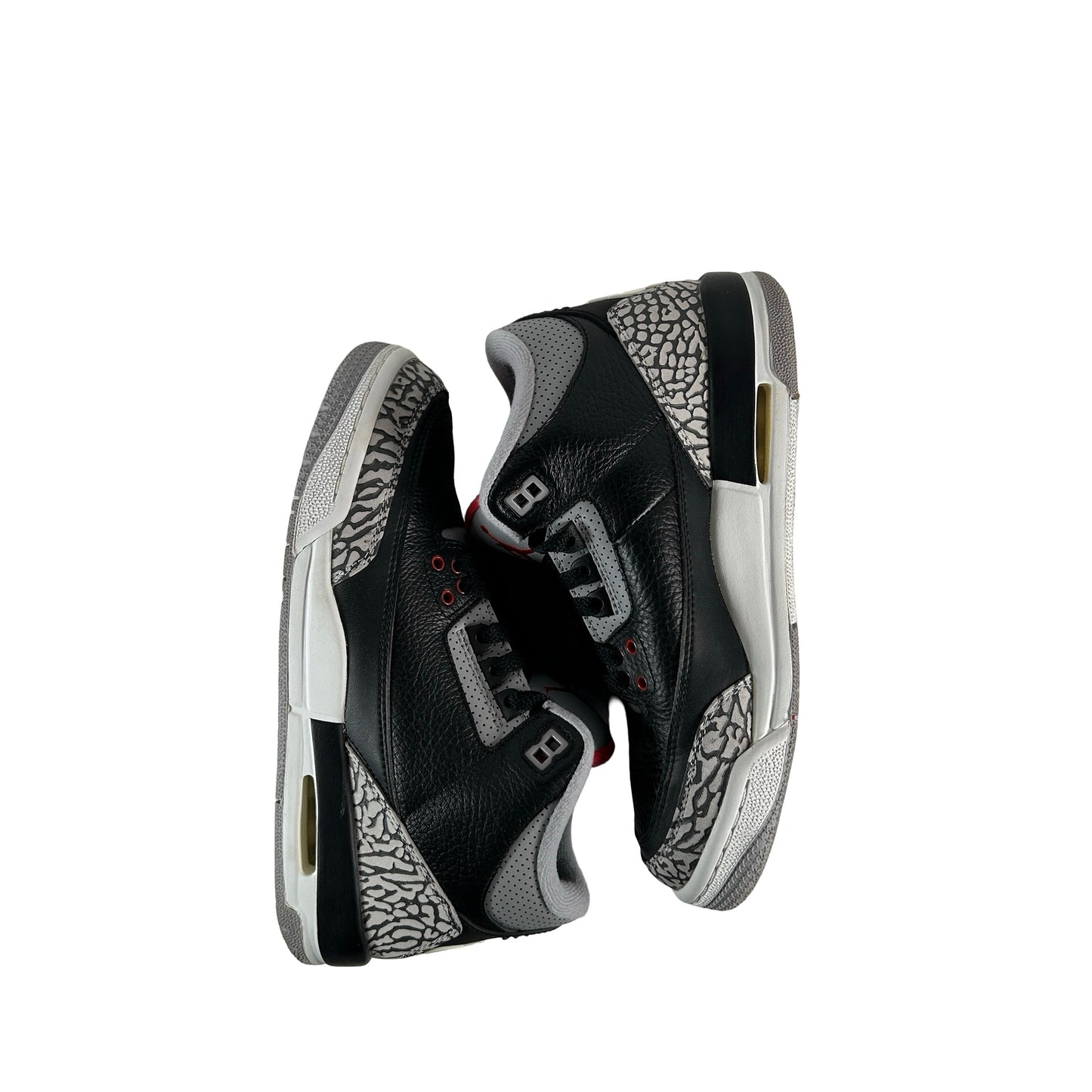 854261 001 Jordan 3 Black Cement GS [USED] - 5.5 Y (Used2)