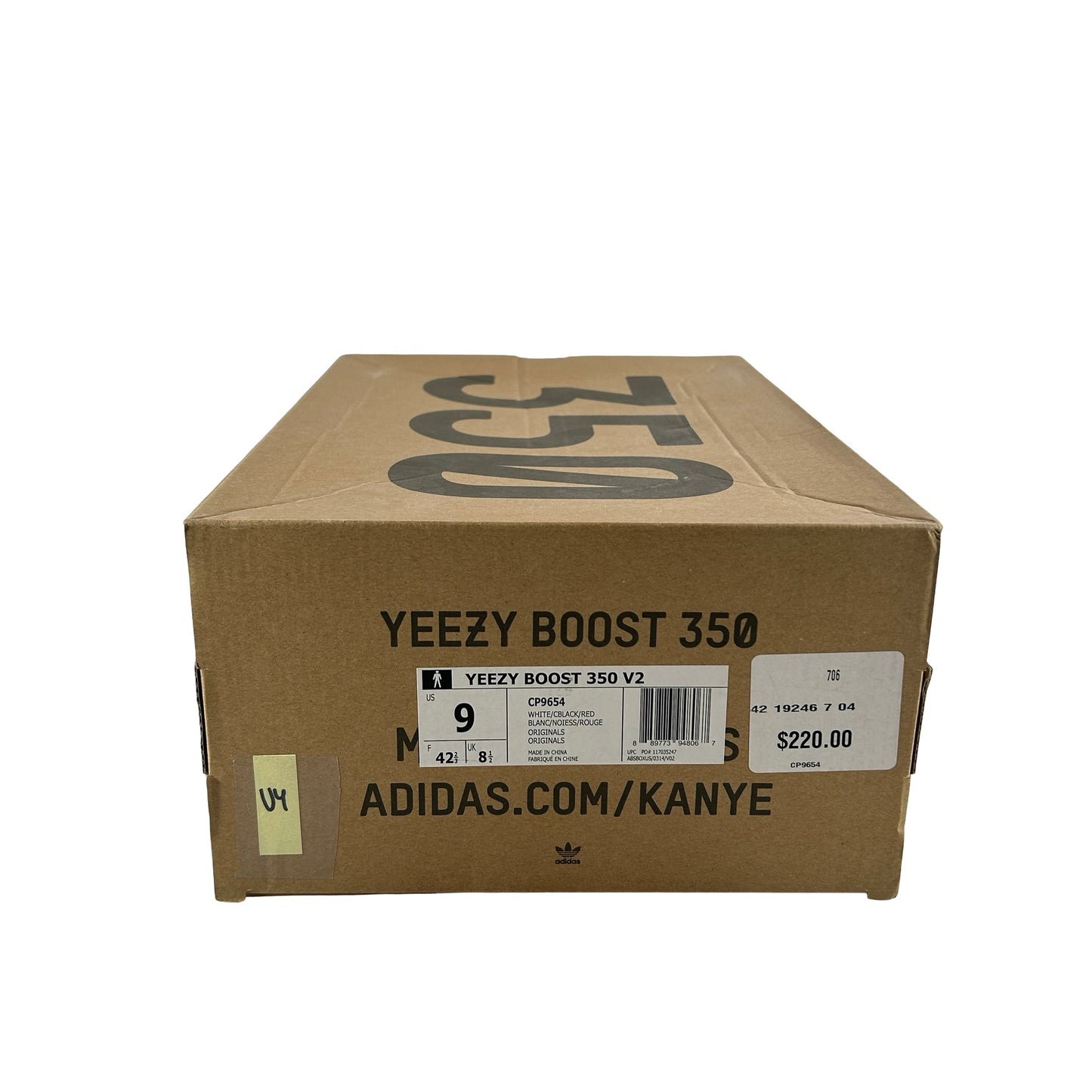 CP9654 Yeezy 350 V2 Zebra [USED] - 9 M (Used4)