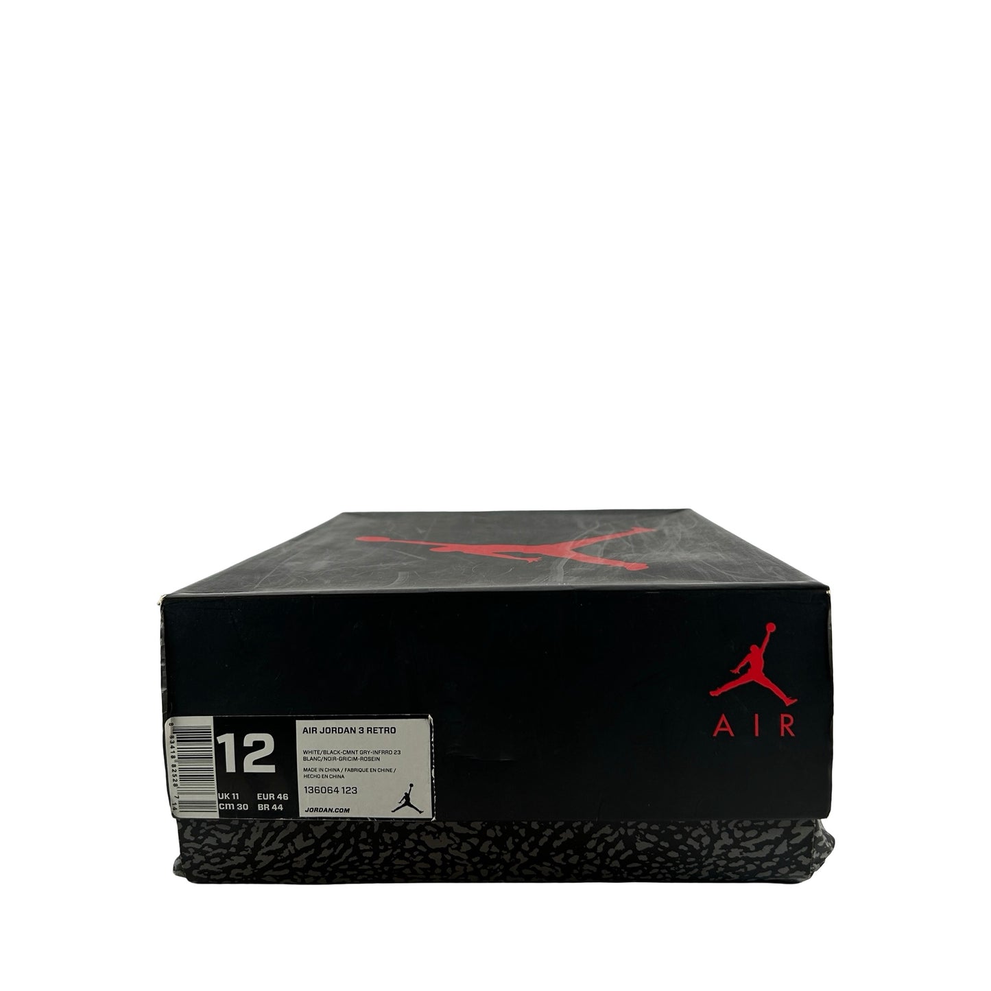 136064 123 Jordan 3 Retro Infrared 23 [USED] - 12 M (Used)