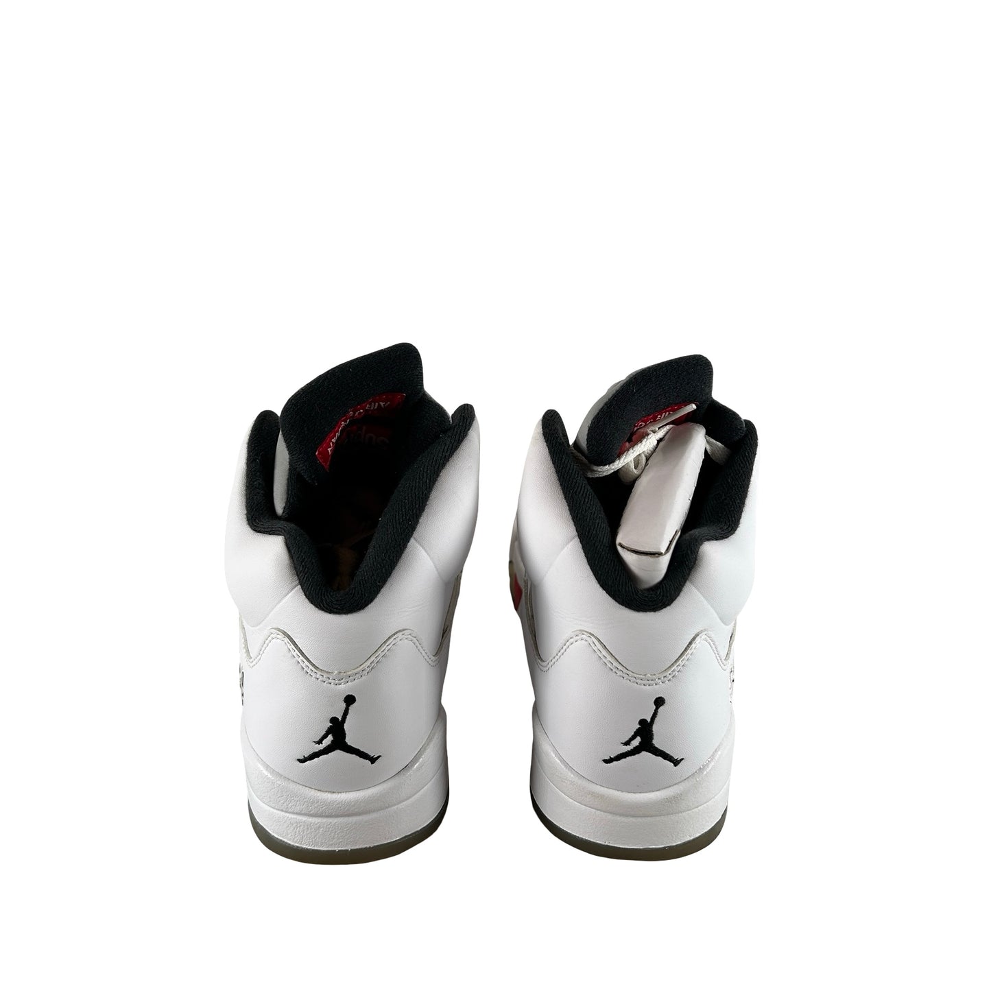 824371 101 Jordan 5 Retro Supreme White [USED] - 10 M (Used) (Replace Box)