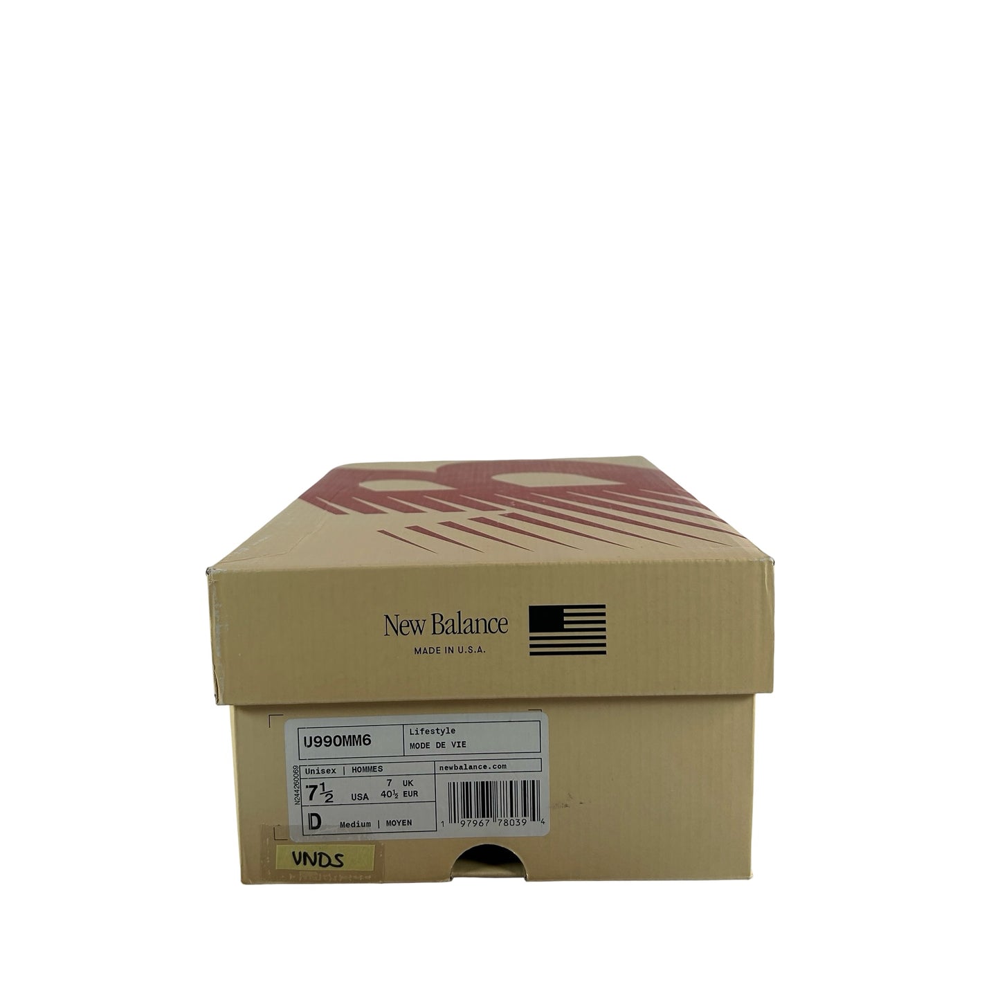 U990MM6 New Balance 990v6 MiUSA Teddy Santis Light Mushroom Moonrock [USED] - 7.5 M (VNDS)