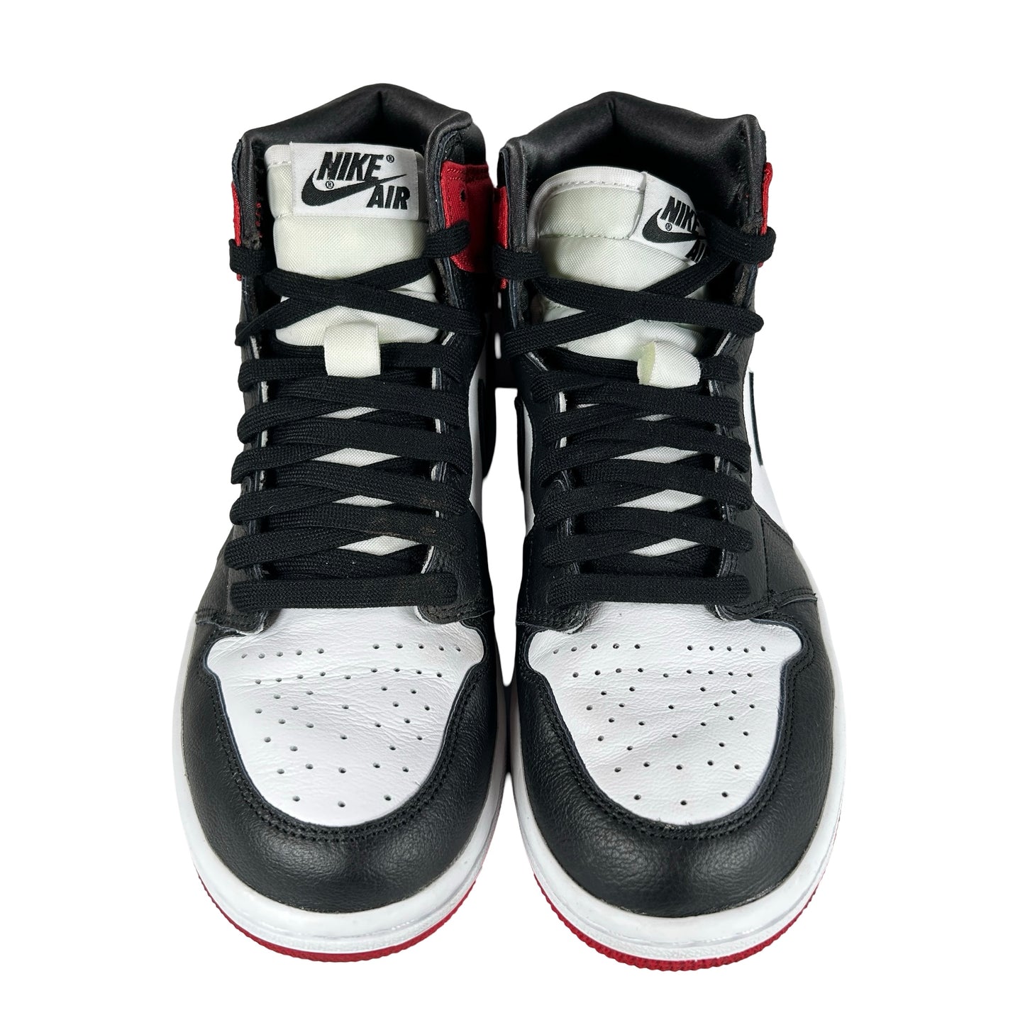 CD0461 016 Jordan 1 Retro High Satin Black Toe (Women's) [USED] - 7 W (Used2)