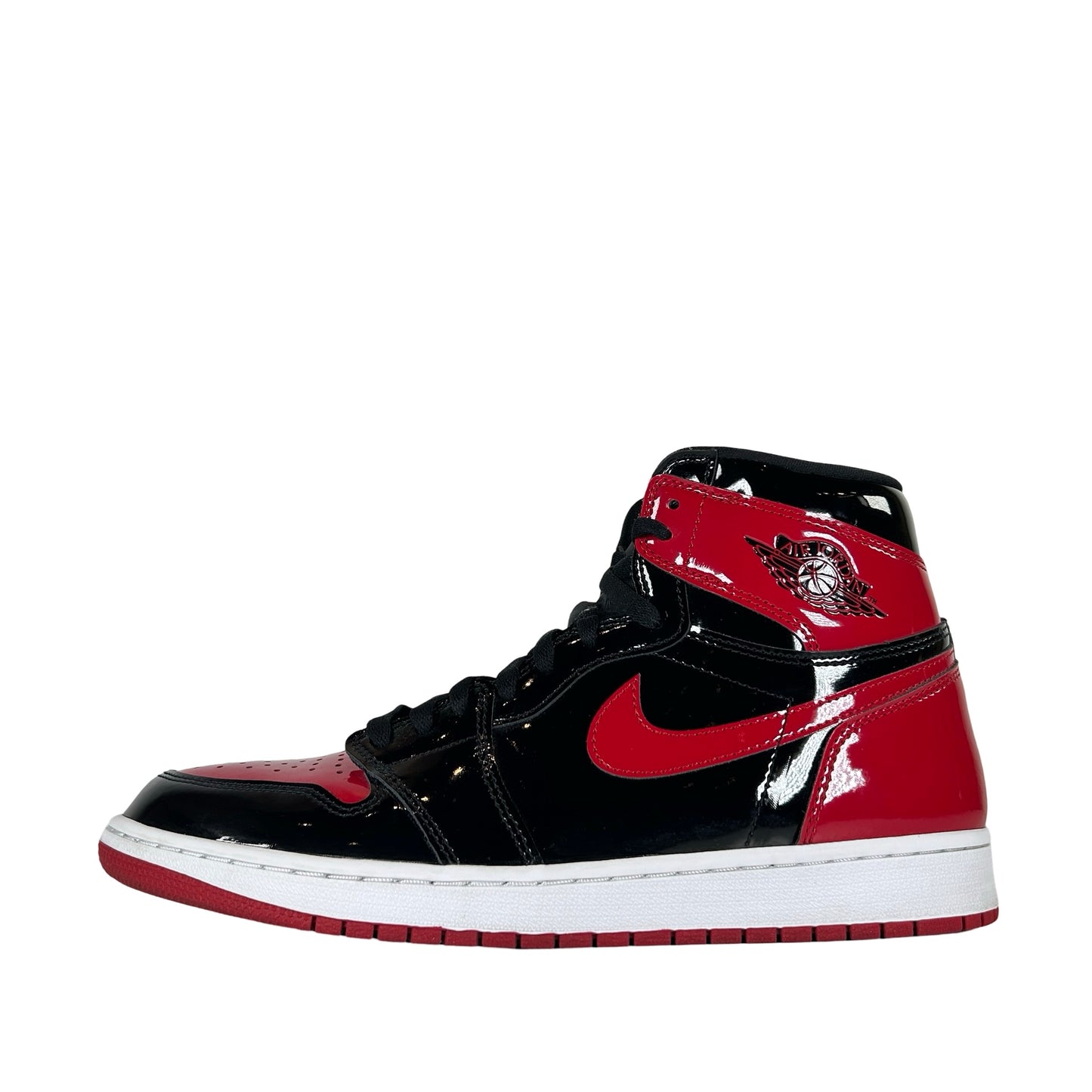 555088 063 Jordan 1 Retro High OG Patent Bred [USED] - 12 M (Used2)
