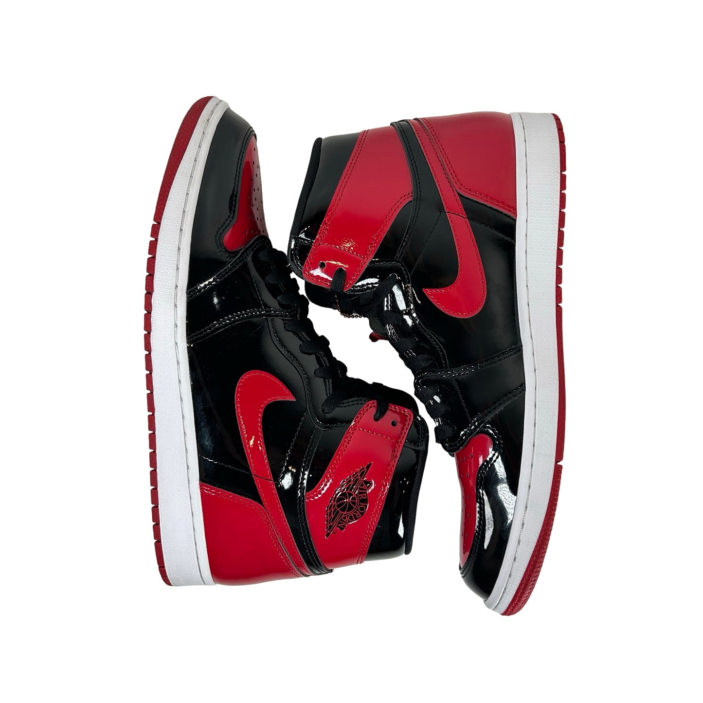 555088 063 Jordan 1 Retro High OG Patent Bred [USED] - 12 M (Used2)