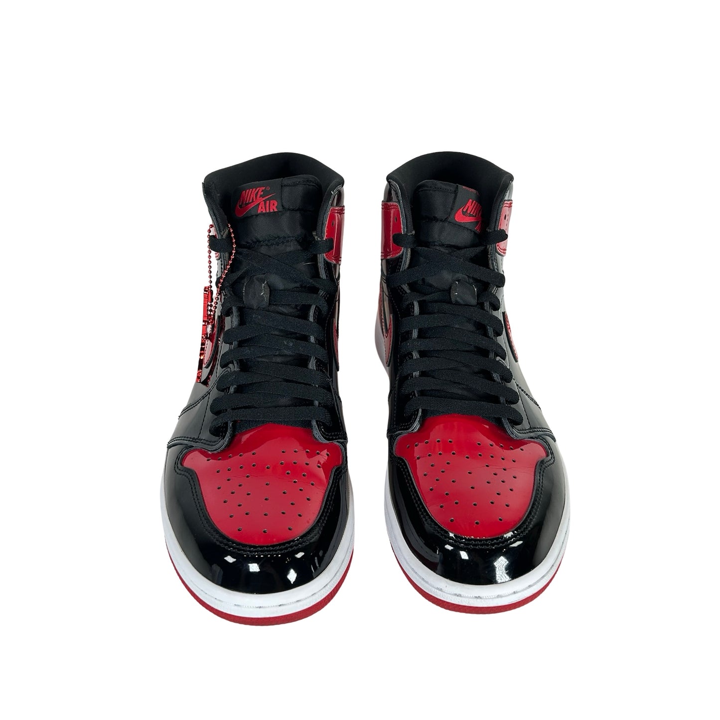 555088 063 Jordan 1 Retro High OG Patent Bred [USED] - 12 M (Used2)