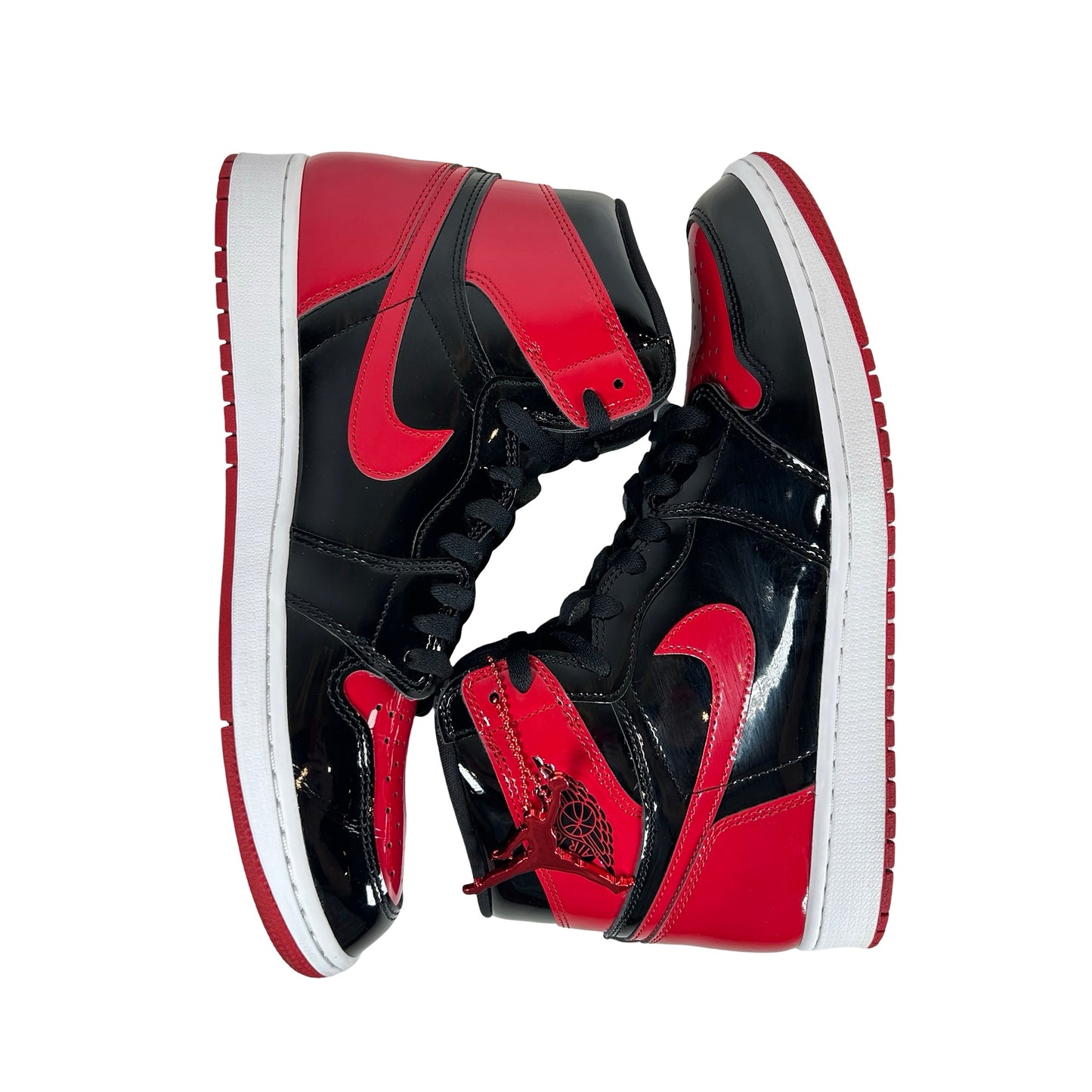 555088 063 Jordan 1 Retro High OG Patent Bred [USED] - 12 M (Used2)
