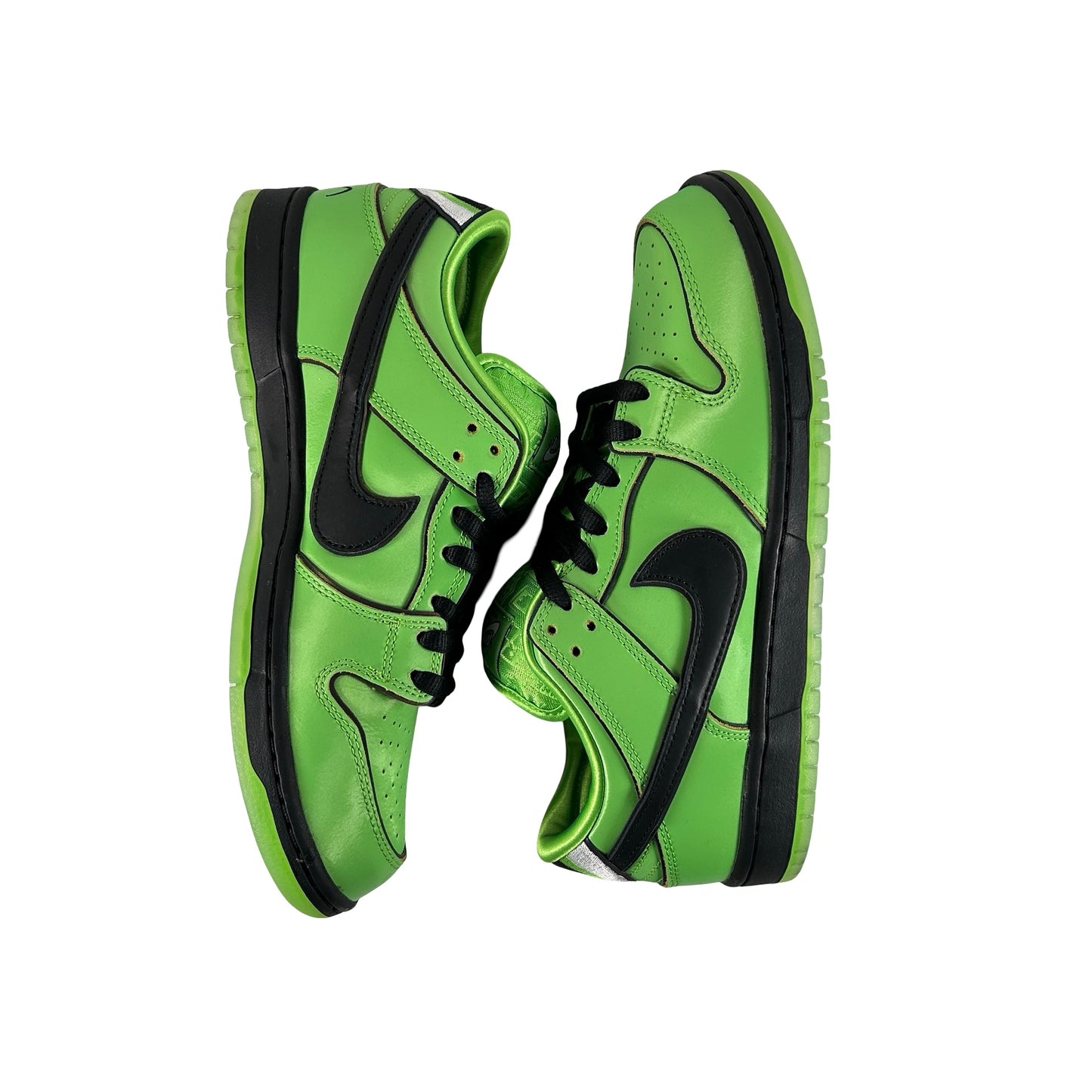 FZ8319 300 Nike SB Dunk Low The Powerpuff Girls Buttercup [USED] - 8.5 M (Used)