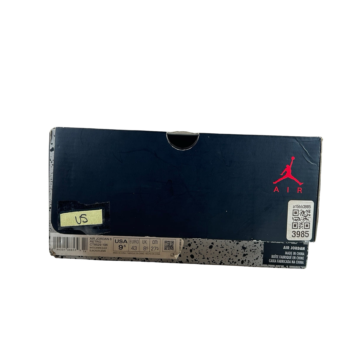 CT8529 106 Jordan 6 Retro Carmine [USED] - 9.5 M (Used5)