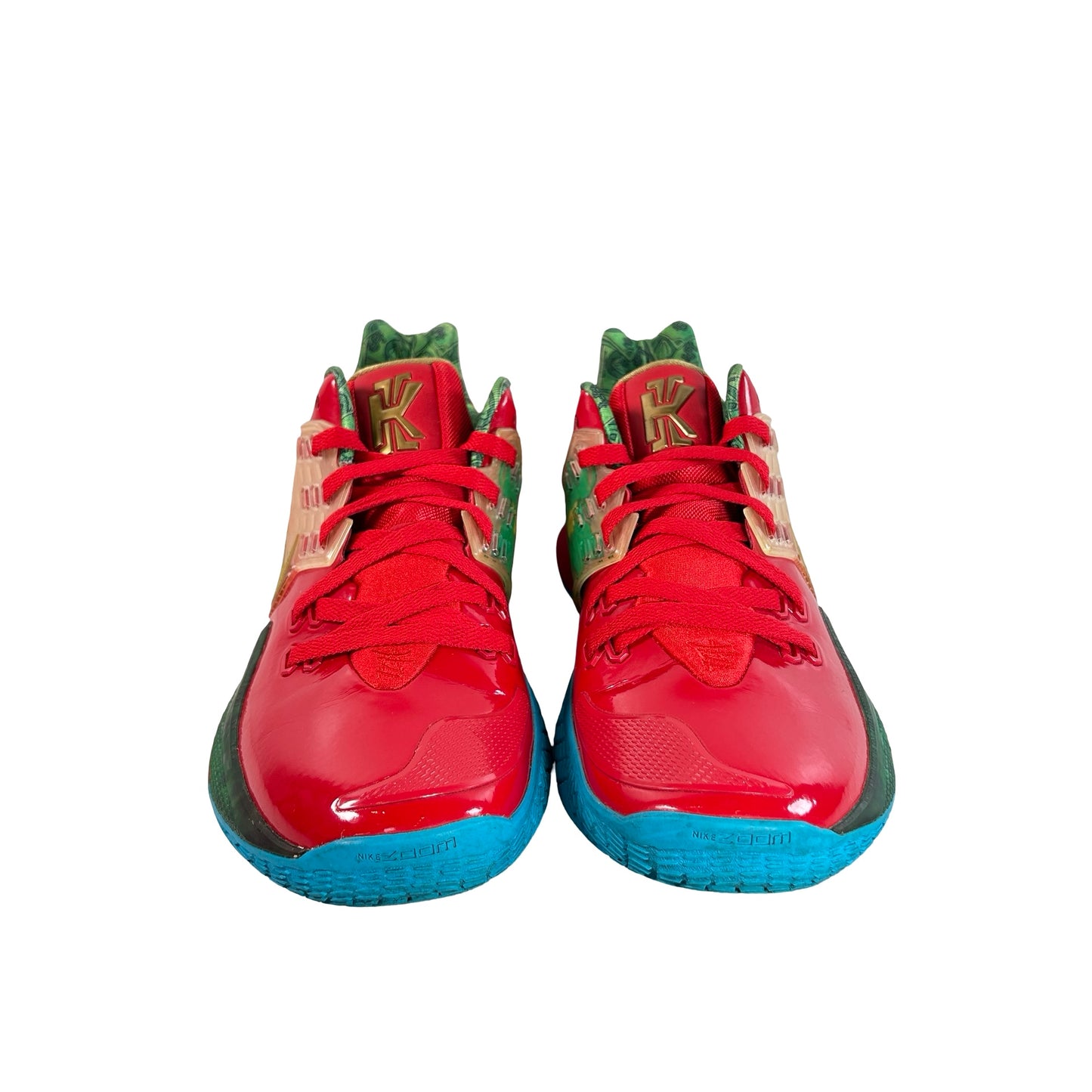 CJ6953 600 Nike Kyrie 2 Low Spongebob Mr Krabs [USED] - 10 M (Used)