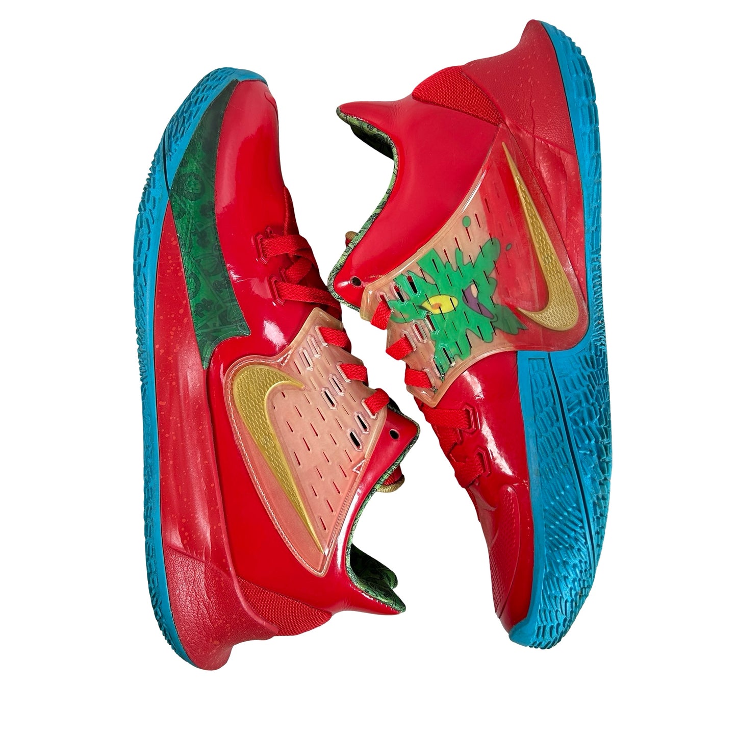 CJ6953 600 Nike Kyrie 2 Low Spongebob Mr Krabs [USED] - 10 M (Used)