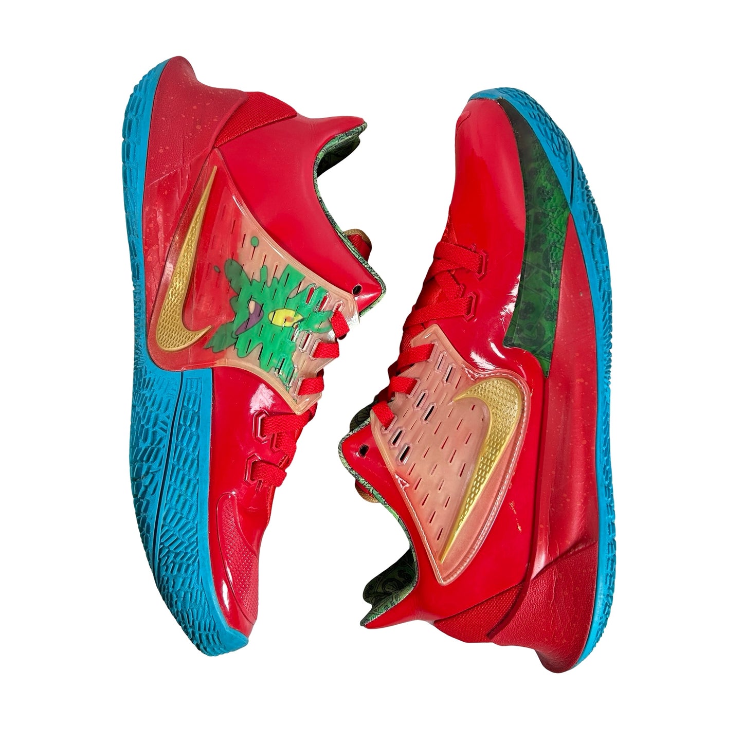CJ6953 600 Nike Kyrie 2 Low Spongebob Mr Krabs [USED] - 10 M (Used)