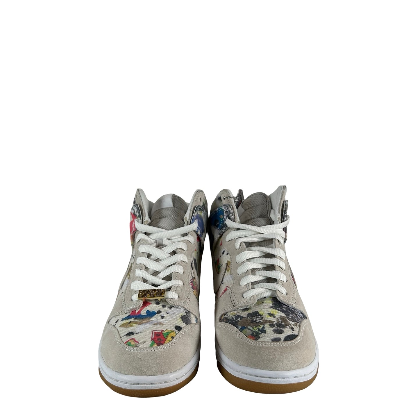 FD8779 100 Nike SB Dunk High Supreme Rammellzee [USED] - 9 M (Used)
