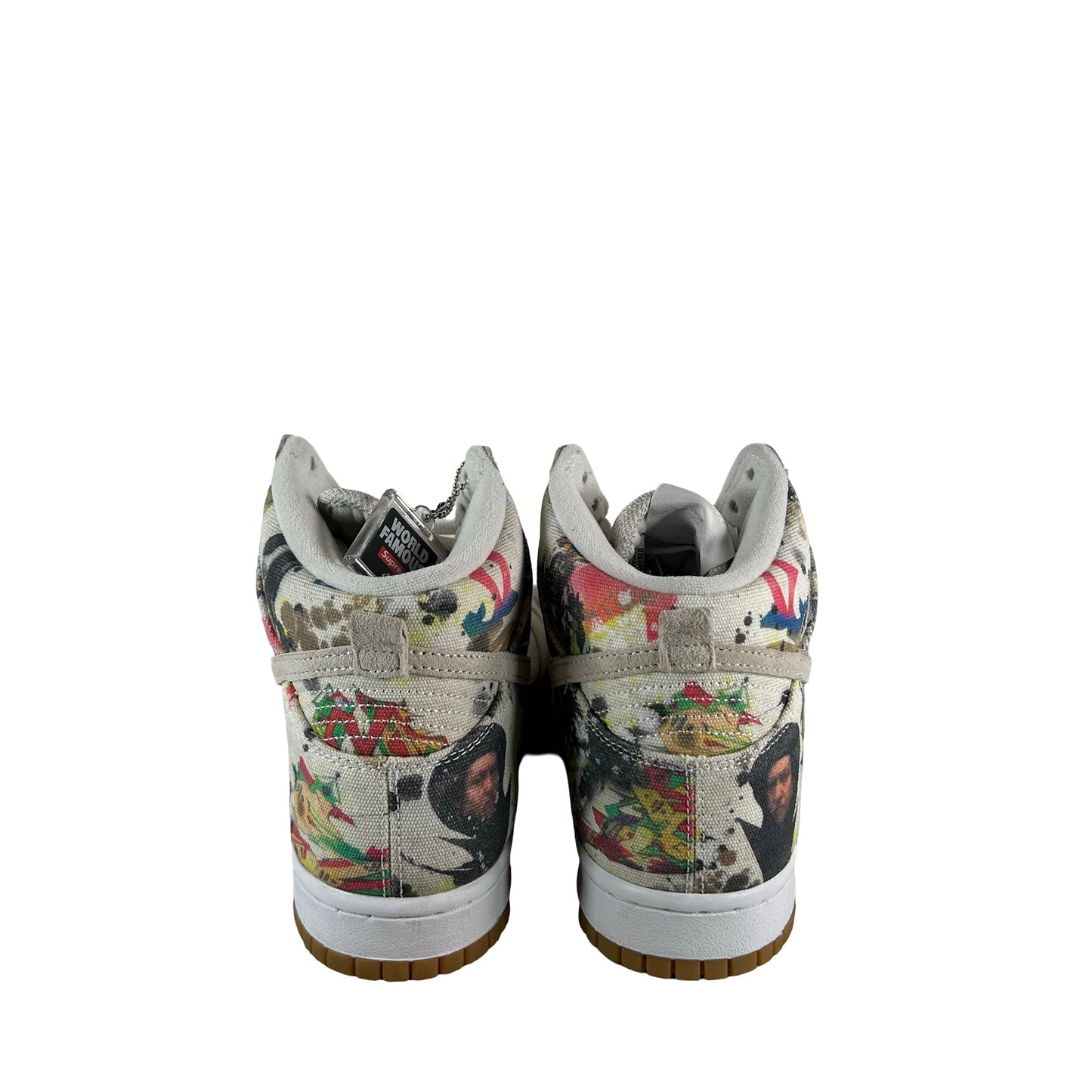 FD8779 100 Nike SB Dunk High Supreme Rammellzee [USED] - 9 M (Used)