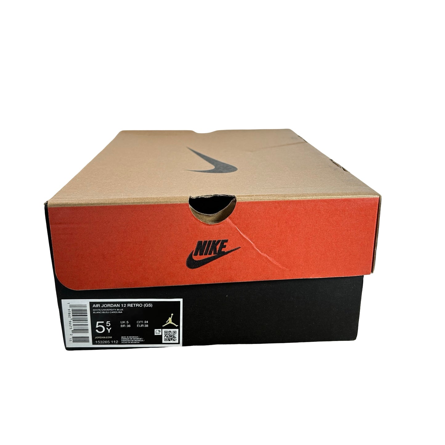 153265 112 Jordan 12 Retro Melo (GS) [USED] - 5.5 Y (Used)