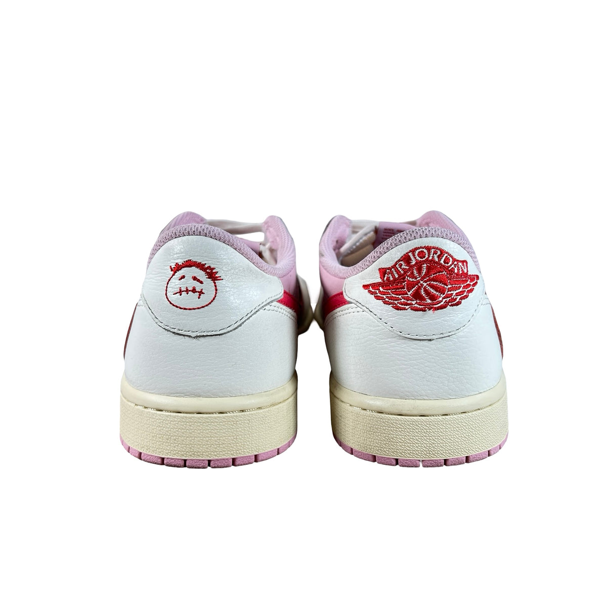IQ7604 101 Jordan 1 Retro Low OG SP Travis Scott Sail Tropical Pink [USED] - 10.5 M (Used)
