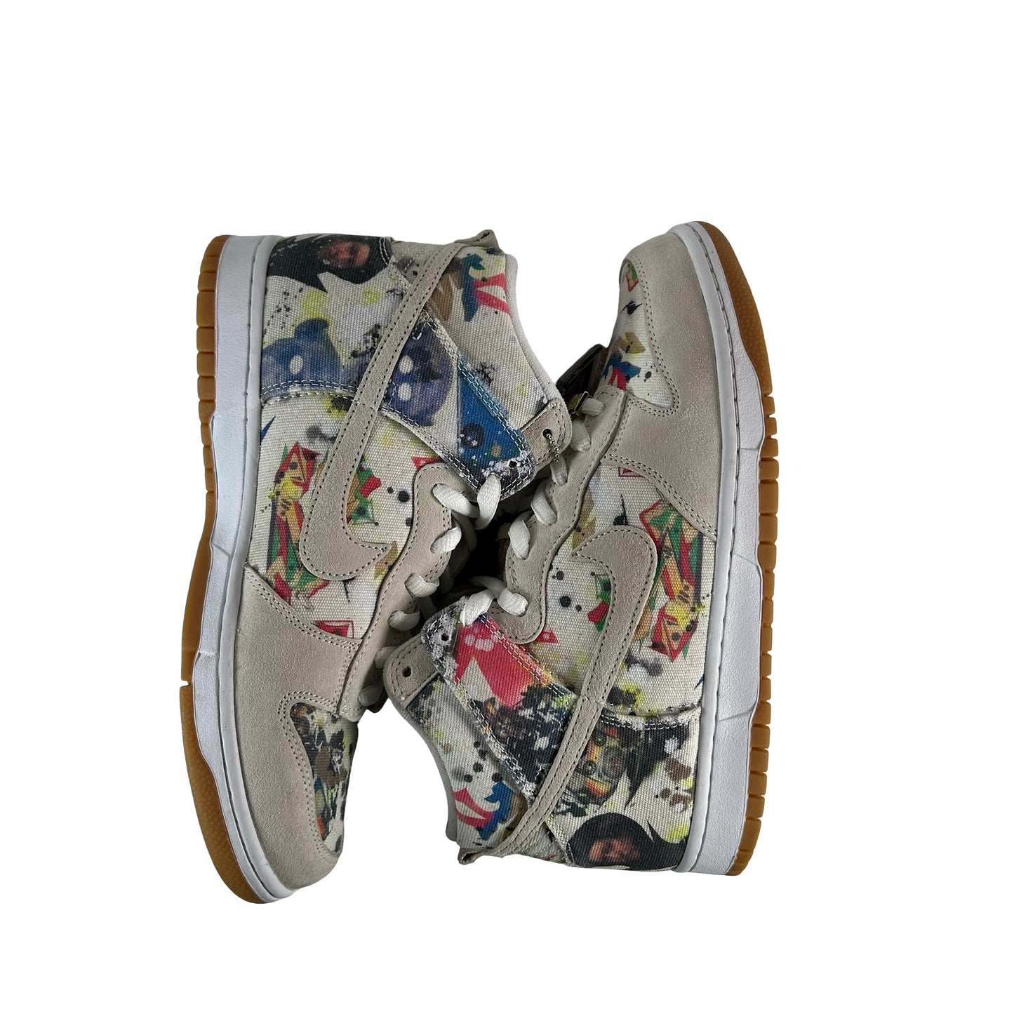 FD8779 100 Nike SB Dunk High Supreme Rammellzee [USED] - 9 M (Used)