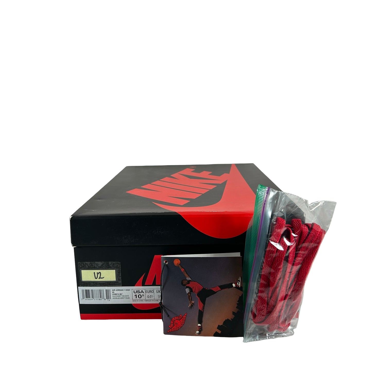 HV6674 067 Jordan 1 Retro High '85 OG Bred (2025) [USED] - 10.5 M (Used2)