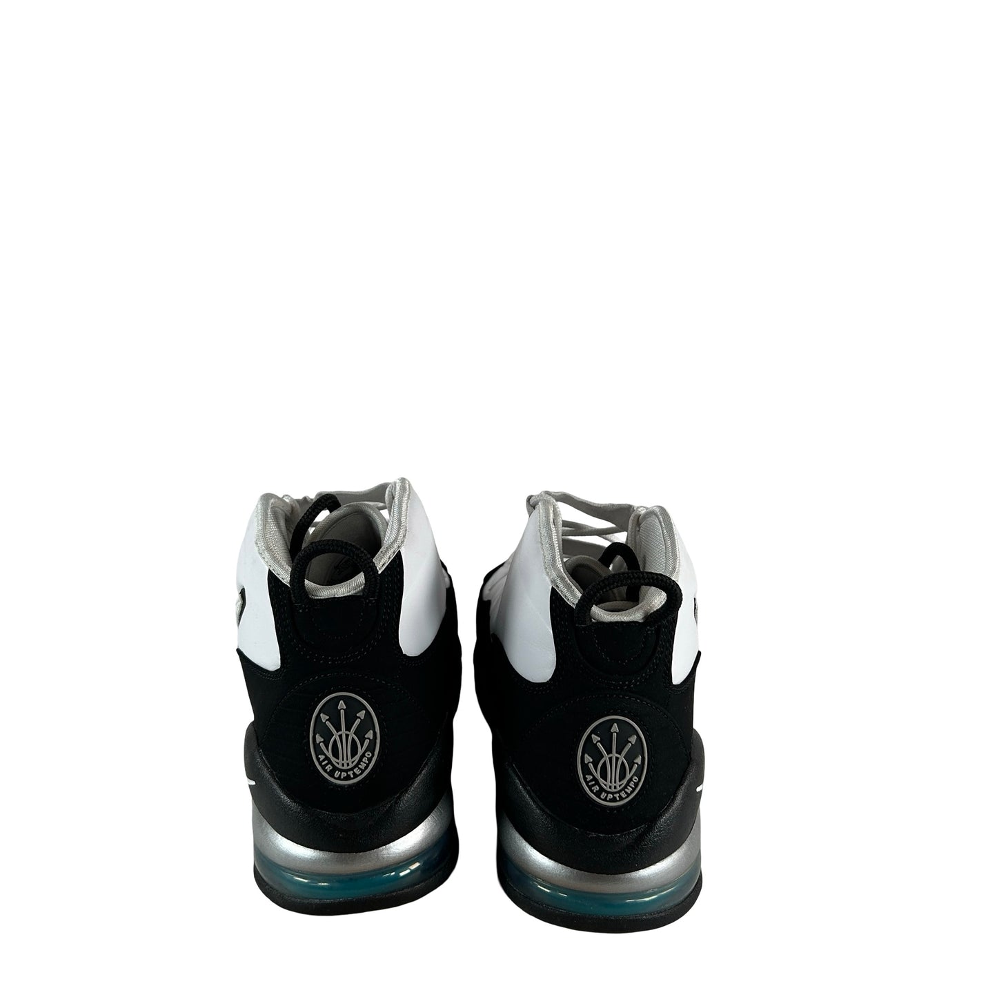 311090 100 Nike Air Max Uptempo 95 White Black Teal [USED] - 11 M (Used)