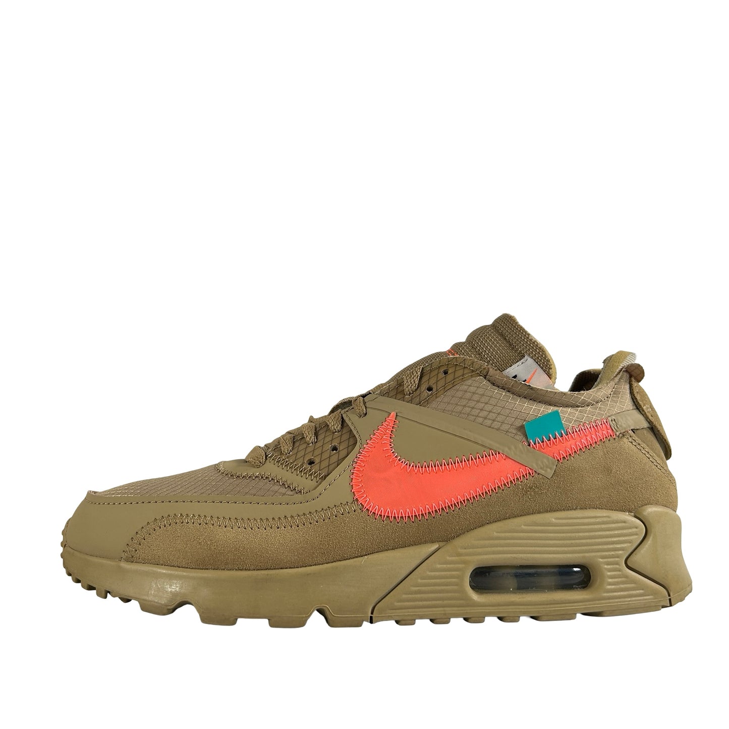 AA7293 200 Nike Air Max 90 Off-White Desert Ore [USED] - 8.5 M (Used)