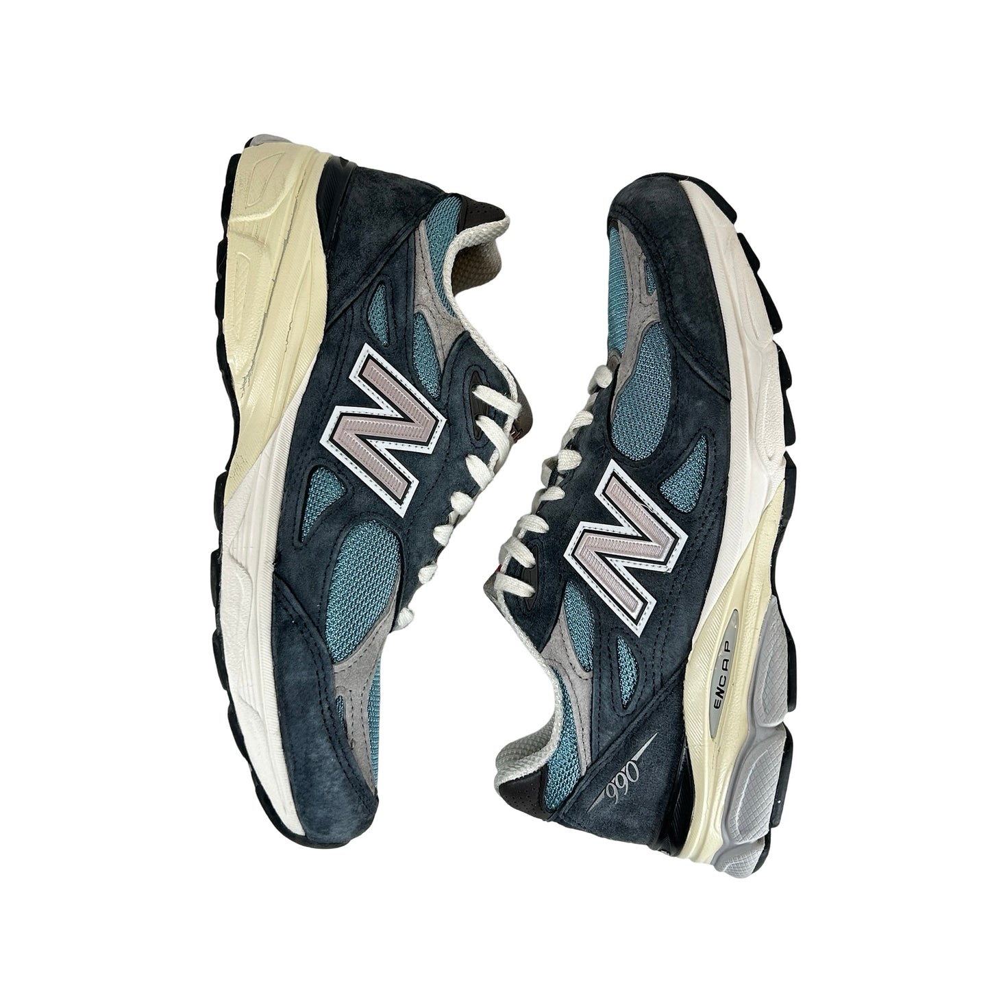M990TE3 New Balance 990v3 MiUSA Teddy Santis Navy Castlerock [USED] - 7.5M (Used)