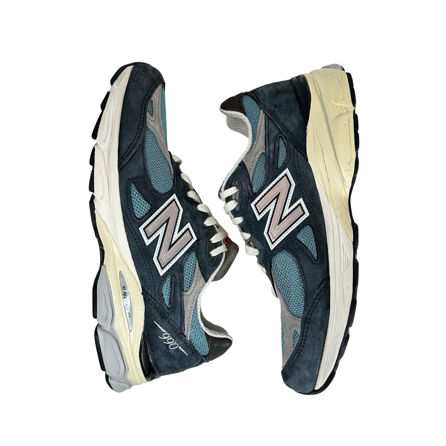 M990TE3 New Balance 990v3 MiUSA Teddy Santis Navy Castlerock [USED] - 7.5M (Used)