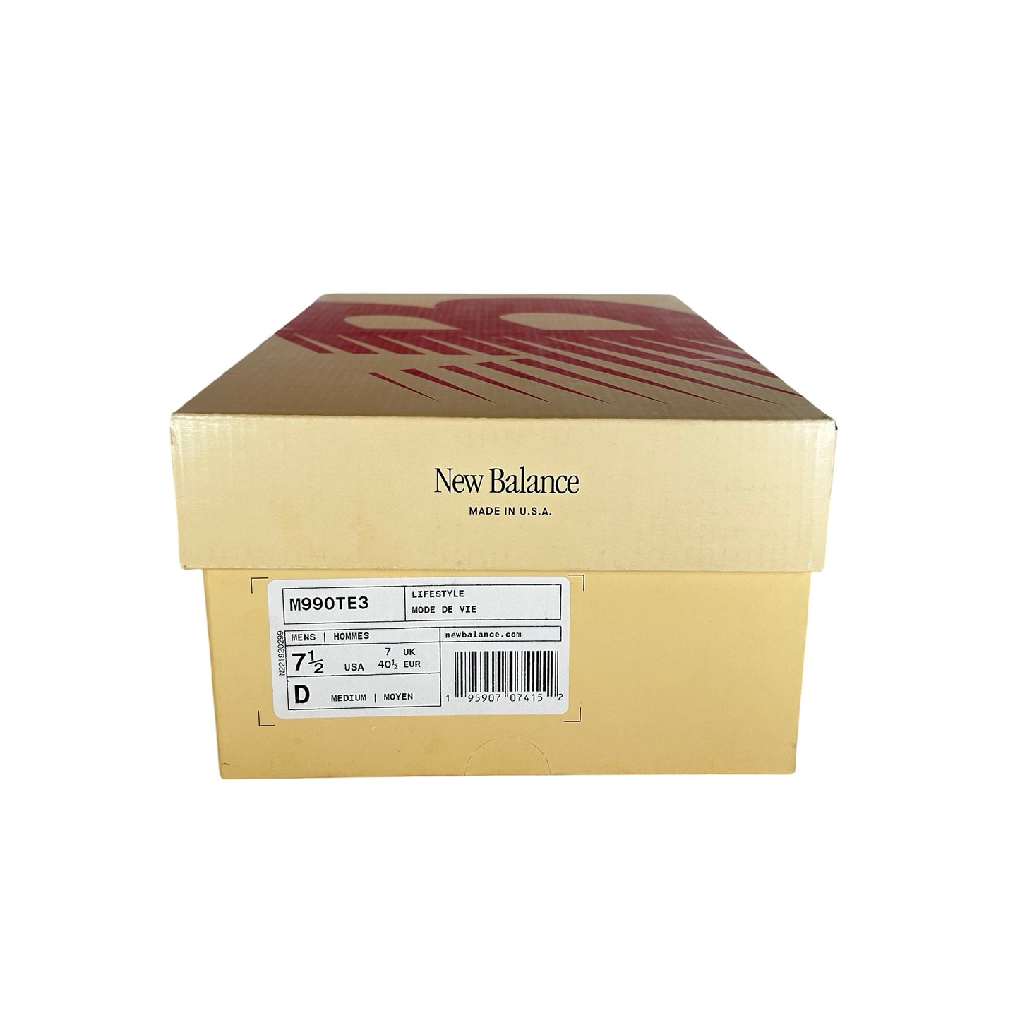 M990TE3 New Balance 990v3 MiUSA Teddy Santis Navy Castlerock [USED] - 7.5M (Used)