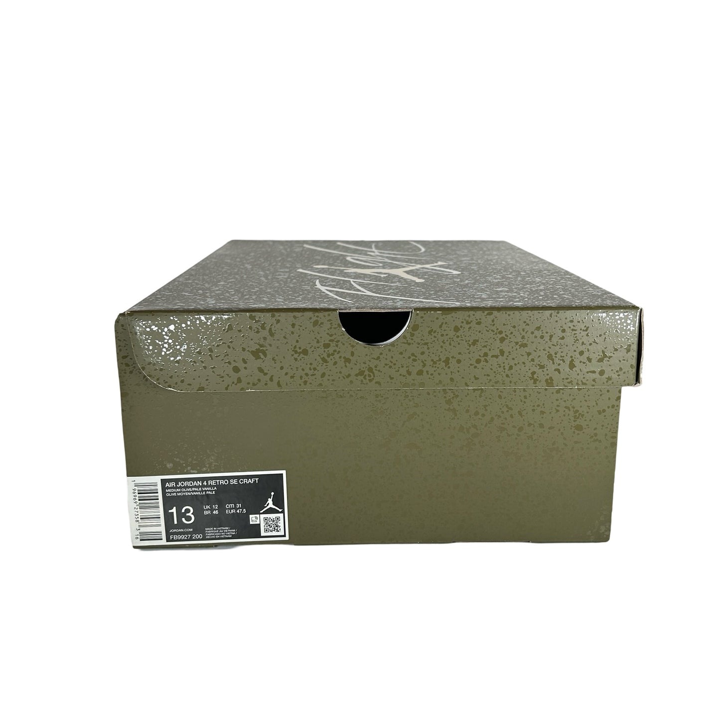 FB9927 200 Air Jordan 4 Craft Medium Olive [USED] - 13 M (Used2)