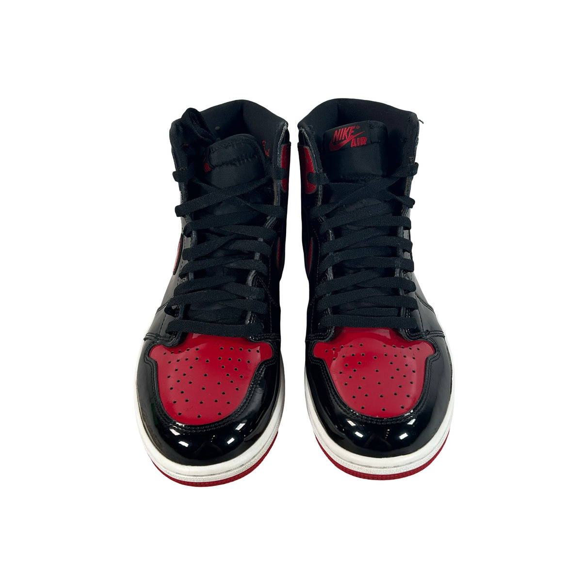 555088 063 Jordan 1 Retro High OG Patent Bred [USED] - 10.5 M (Used11)