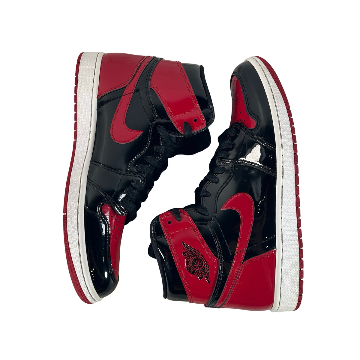 555088 063 Jordan 1 Retro High OG Patent Bred [USED] - 10.5 M (Used11)