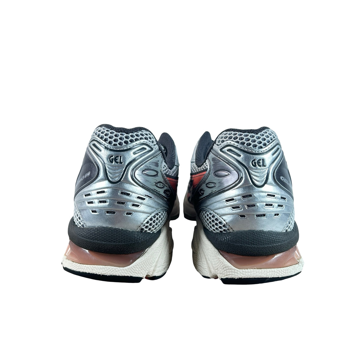 1203A537 250 ASICS Gel-Kayano 14 Oyster White Steeple Grey [USED] - 12 M (Used)