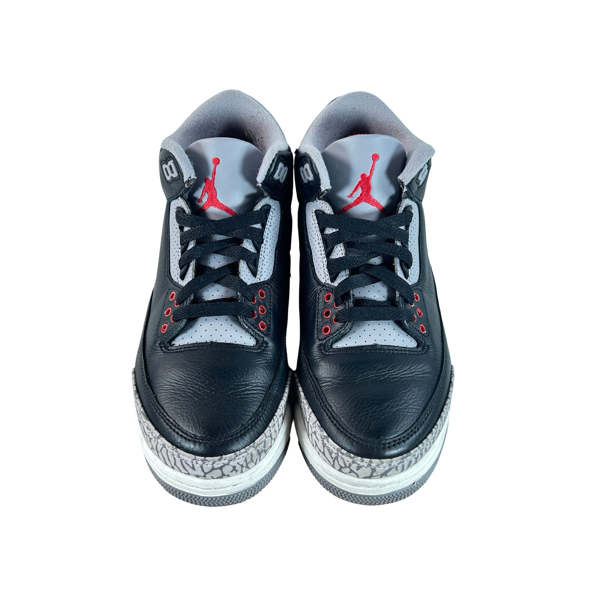 DN3707 010 Jordan 3 Retro Black Cement Reimagined (2024) [USED] - 7.5 M (Used2)