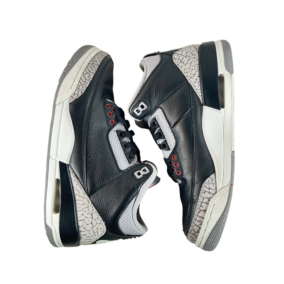 DN3707 010 Jordan 3 Retro Black Cement Reimagined (2024) [USED] - 7.5 M (Used2)