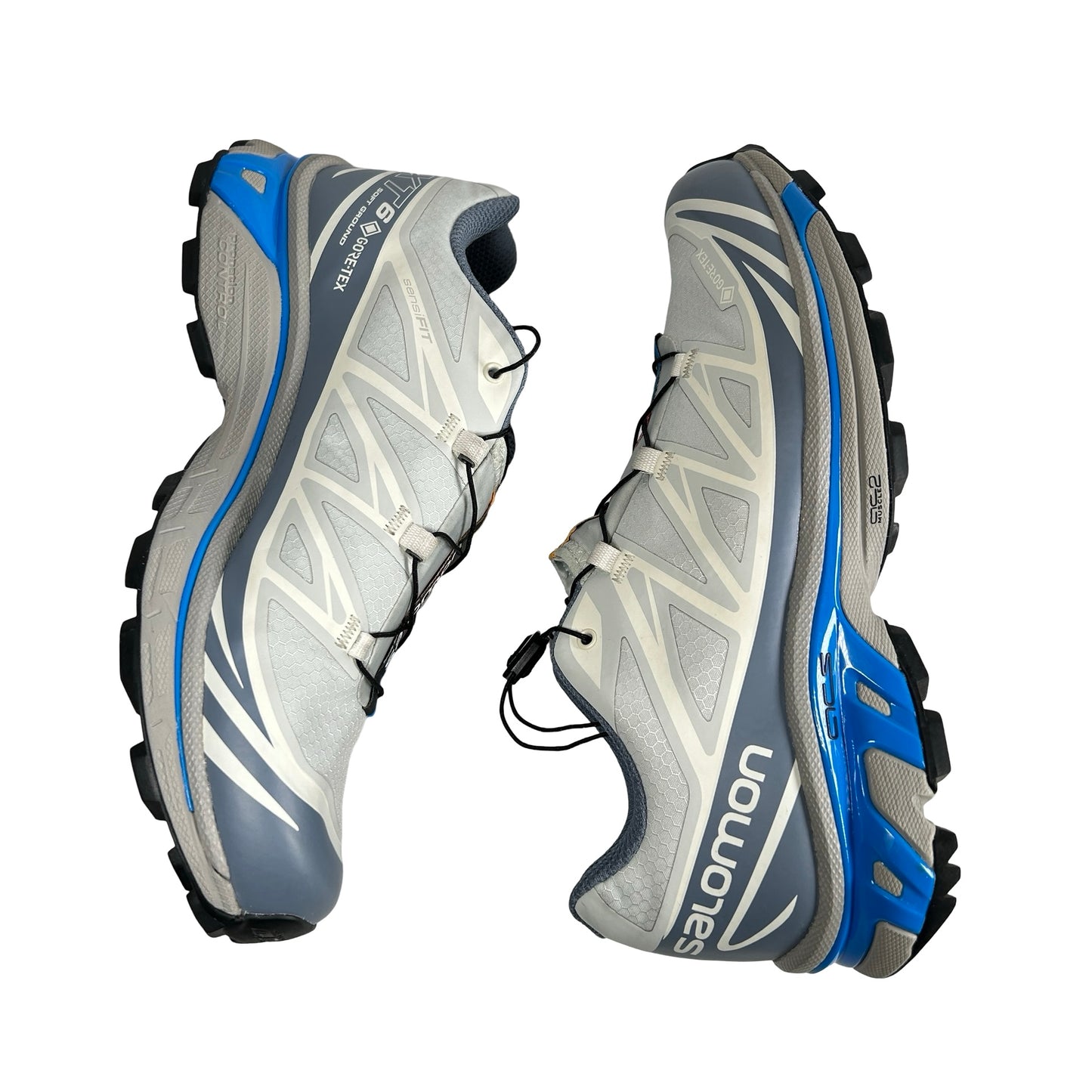 L4729220027 Salomon XT-6 Gore-Tex Metal Flint Stone [USED] - 7.5 M (Used)