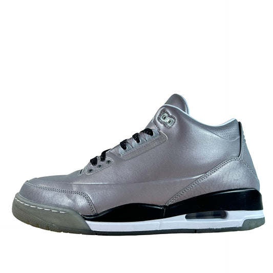 631603 003 Jordan 3 Retro 5Lab3 Silver [USED] - 10 M (Used)