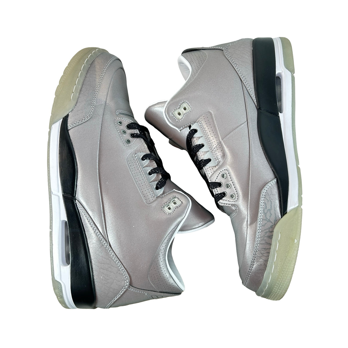 631603 003 Jordan 3 Retro 5Lab3 Silver [USED] - 10 M (Used)