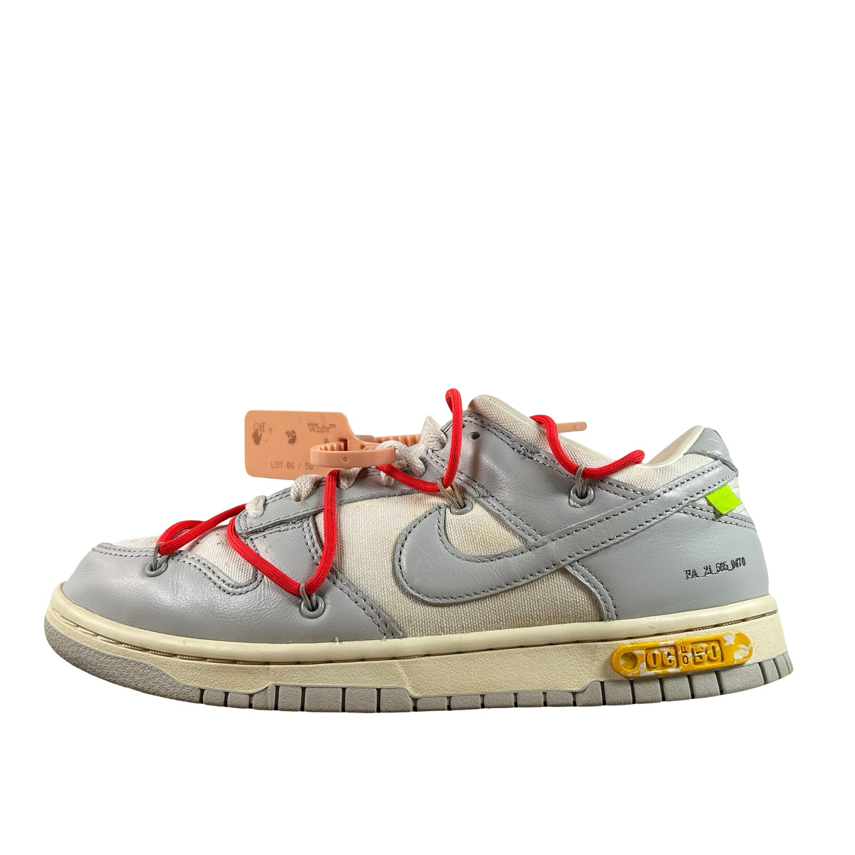 DM1602 110 Nike Dunk Low Off-White Lot 6 [USED] - 8 M (Used2)