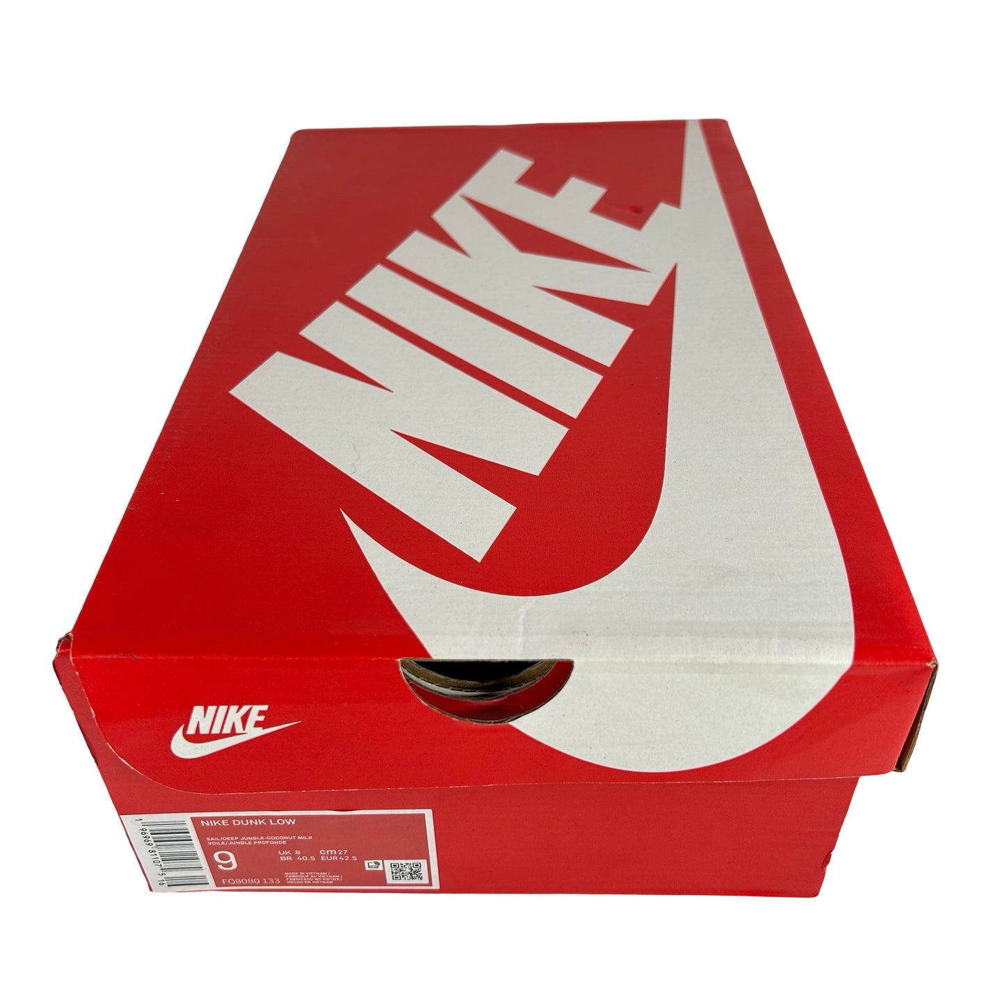 FQ8080 133 Nike Dunk Low Athletic Department Deep Jungle [USED] - 9 M (VNDS)